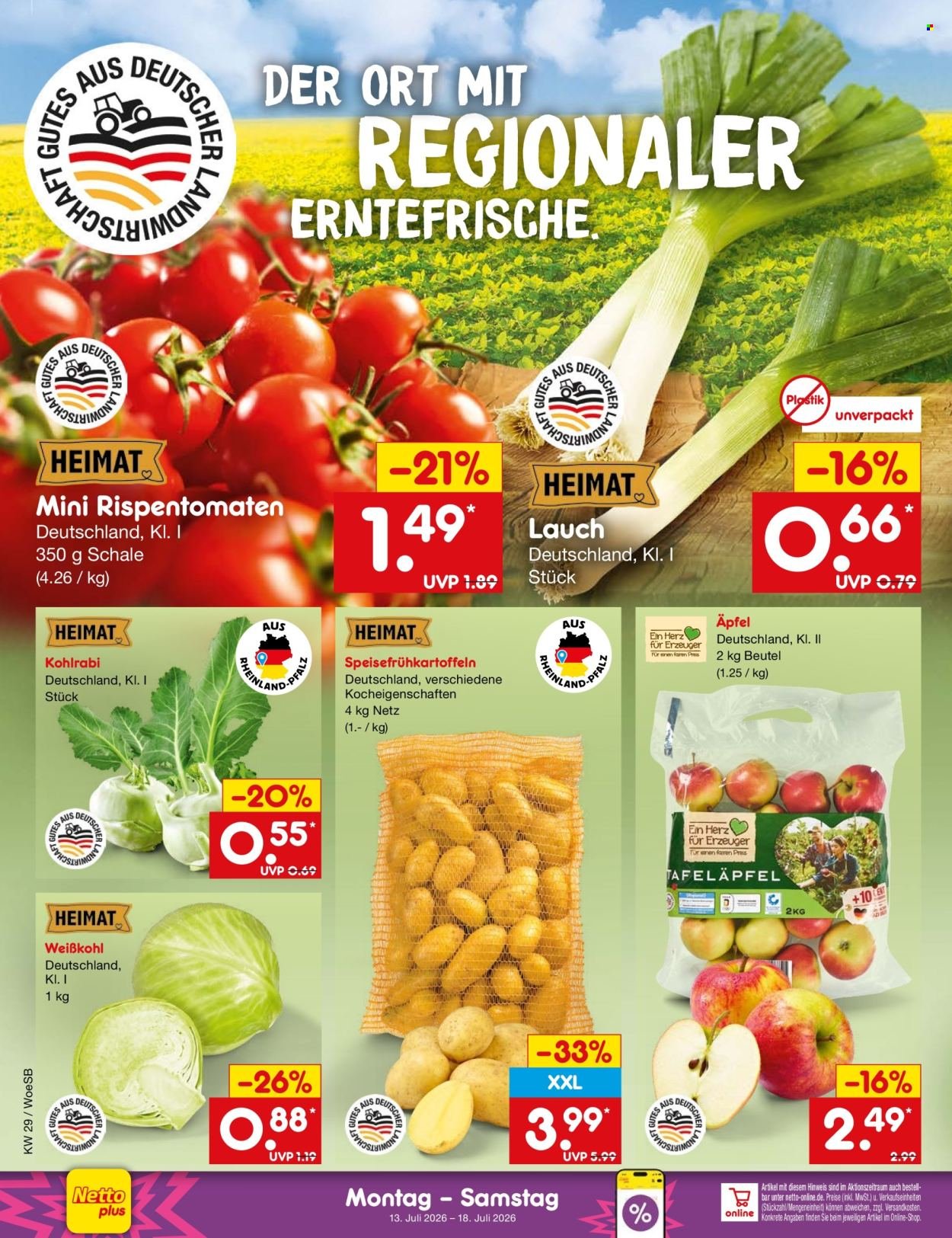 NETTO MARKEN-DISCOUNT Prospekt - Ab Montag 13.07.2026
