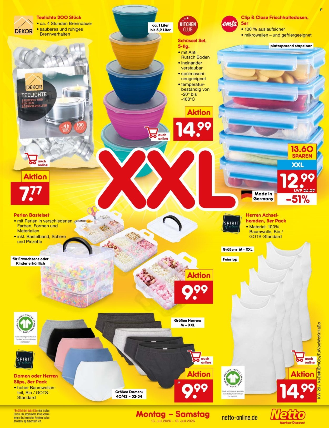 NETTO MARKEN-DISCOUNT Prospekt - Ab Montag 13.07.2026