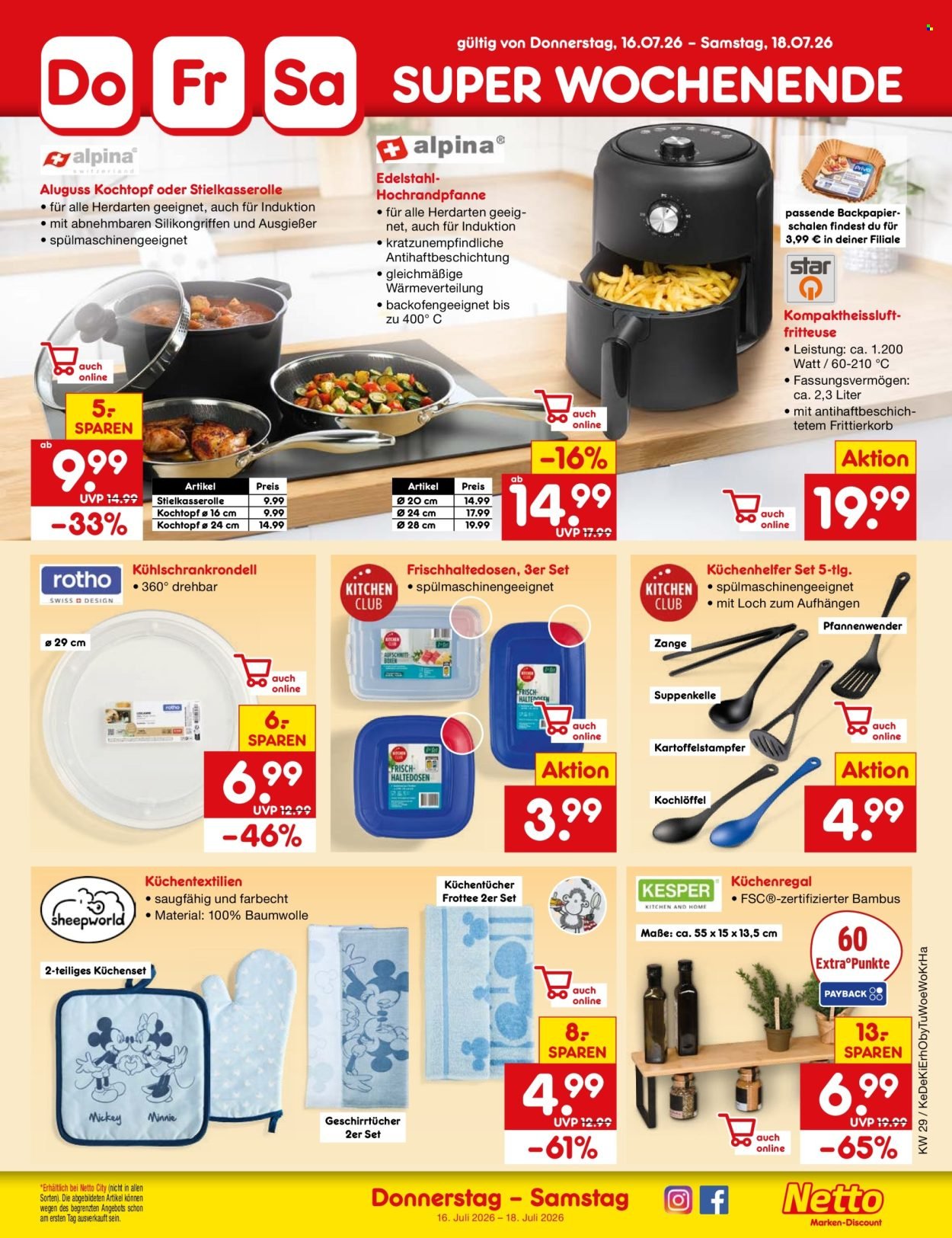 NETTO MARKEN-DISCOUNT Prospekt - Ab Montag 13.07.2026