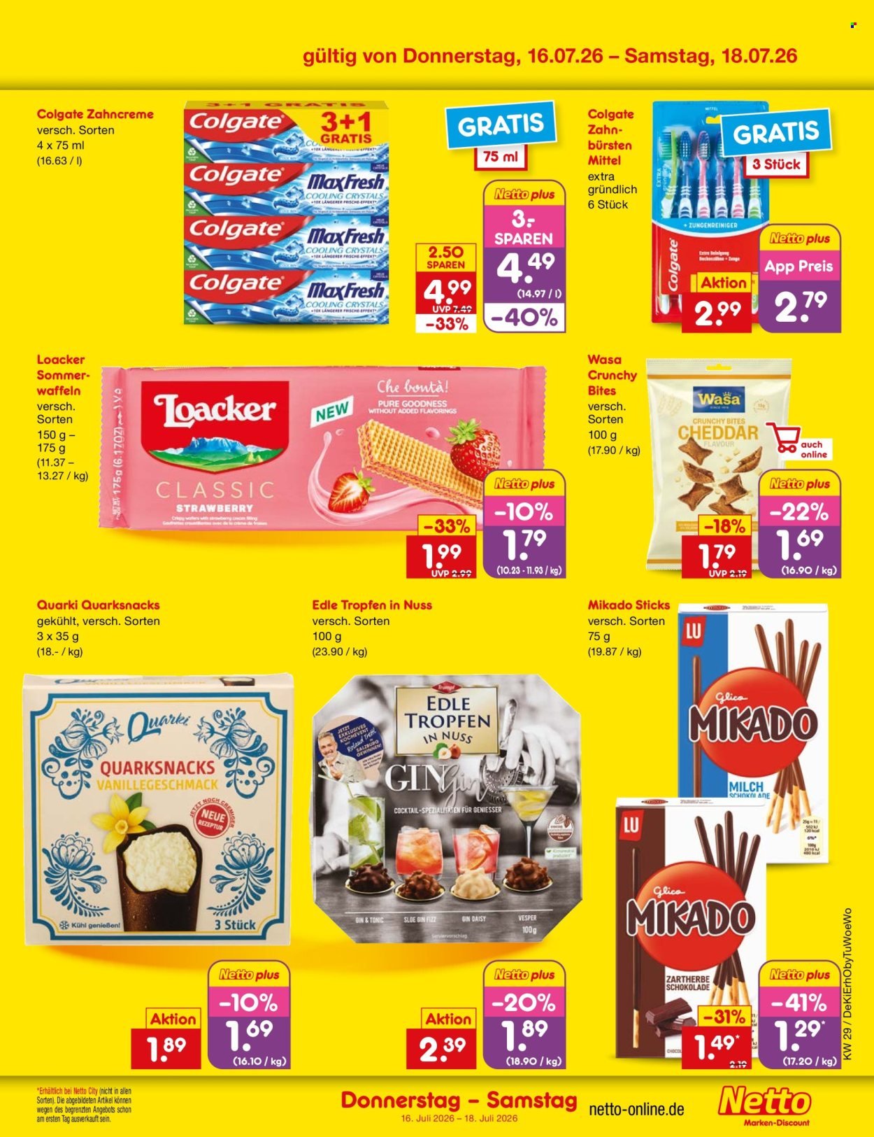 NETTO MARKEN-DISCOUNT Prospekt - Ab Montag 13.07.2026