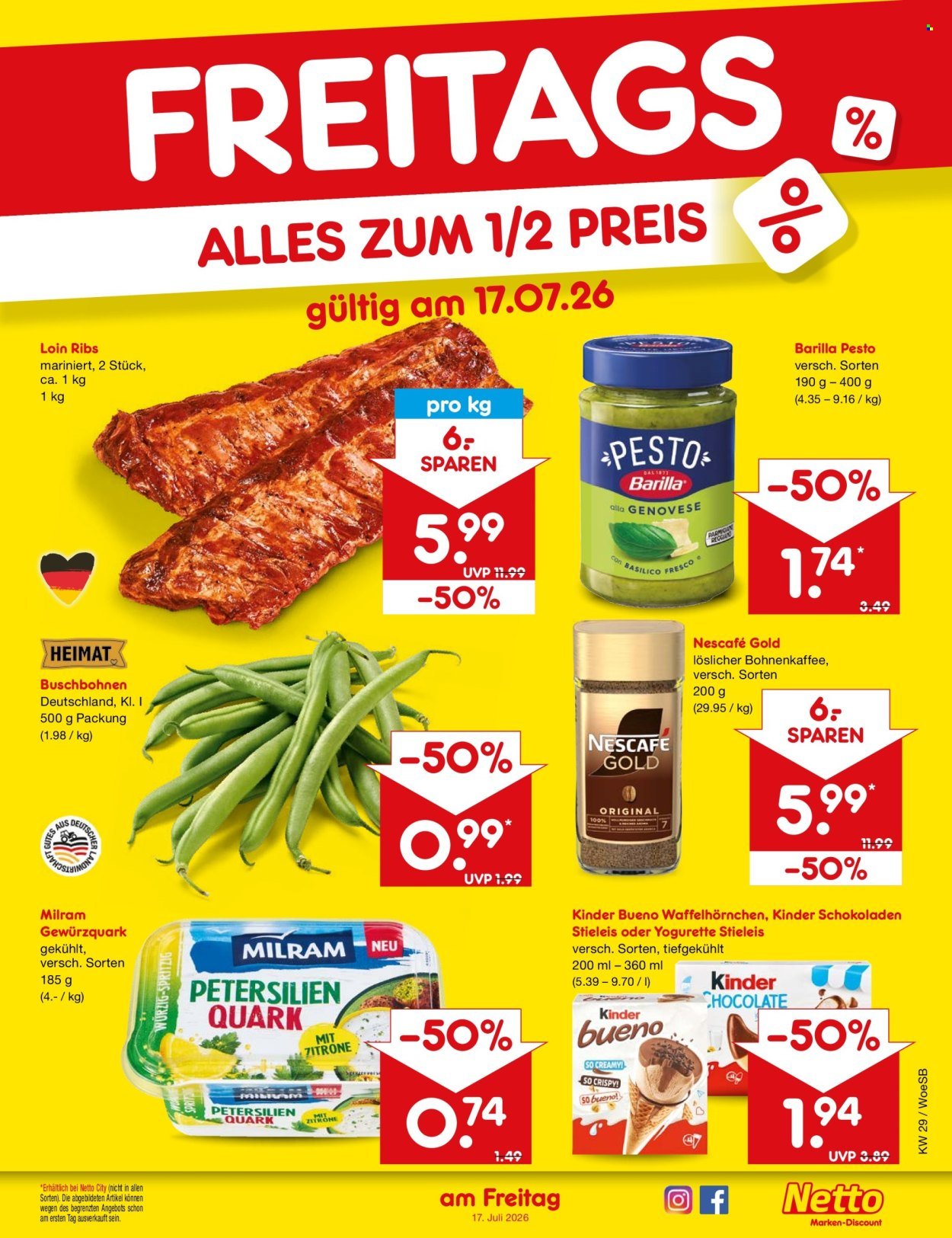 NETTO MARKEN-DISCOUNT Prospekt - Ab Montag 13.07.2026