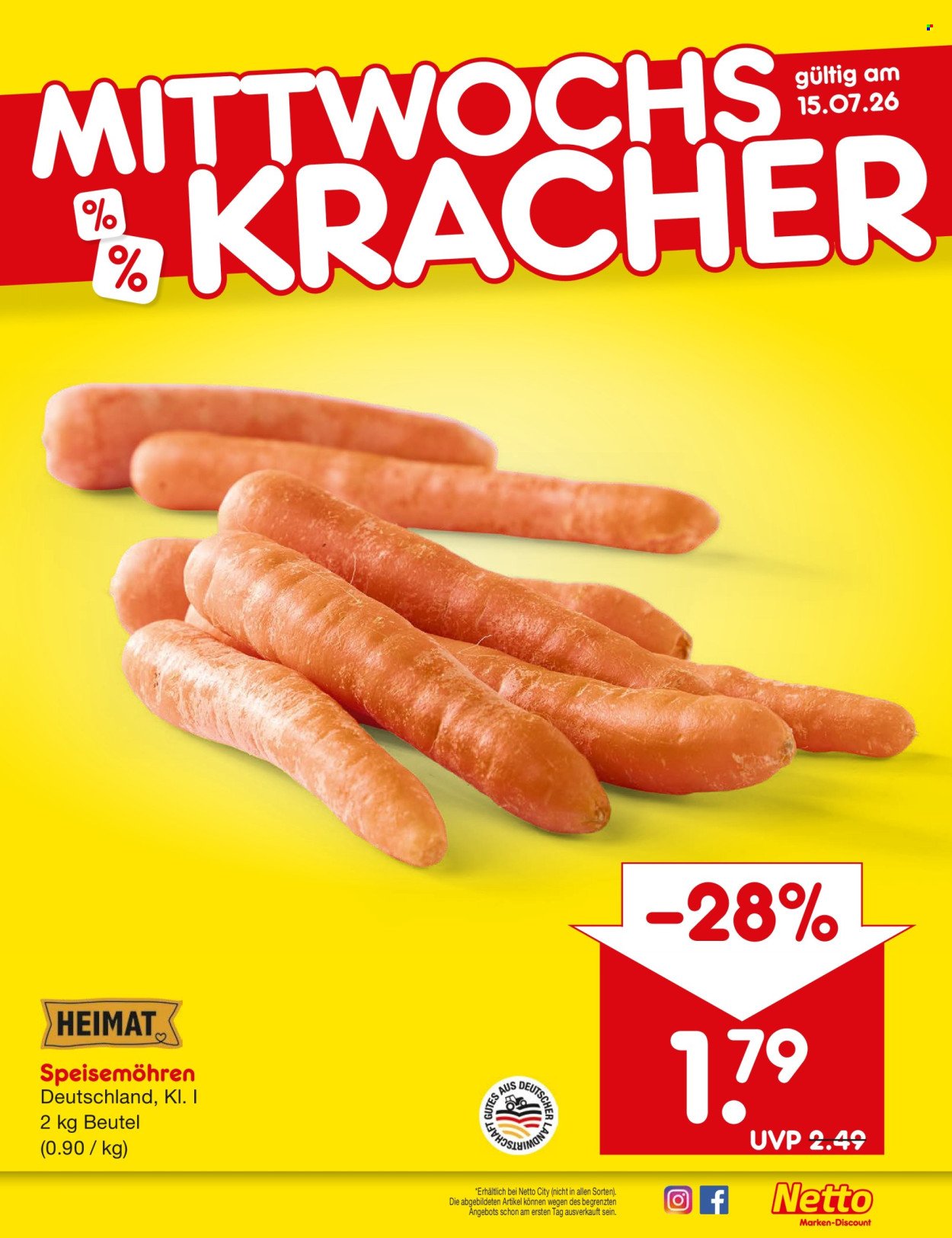 NETTO MARKEN-DISCOUNT Prospekt - Ab Montag 13.07.2026
