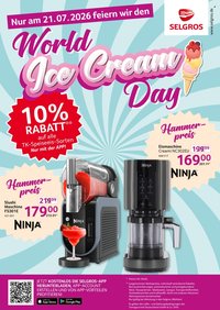 SELGROS Prospekt - World Ice Cream Day