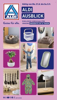 ALDI NORD Prospekt - Ab Montag 31.08.2026