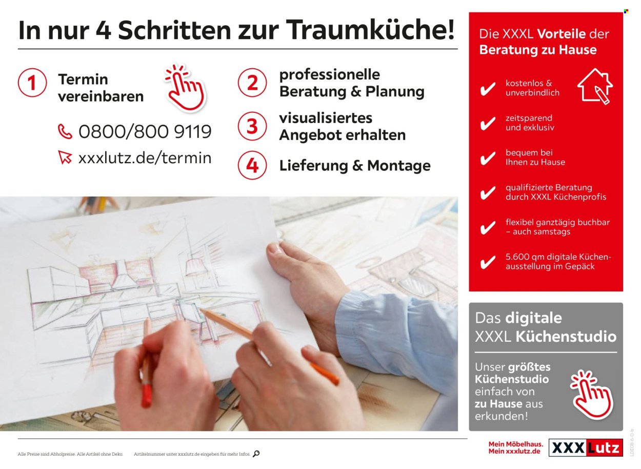 XXXLUTZ Prospekt - Nr. 1 beim Preis