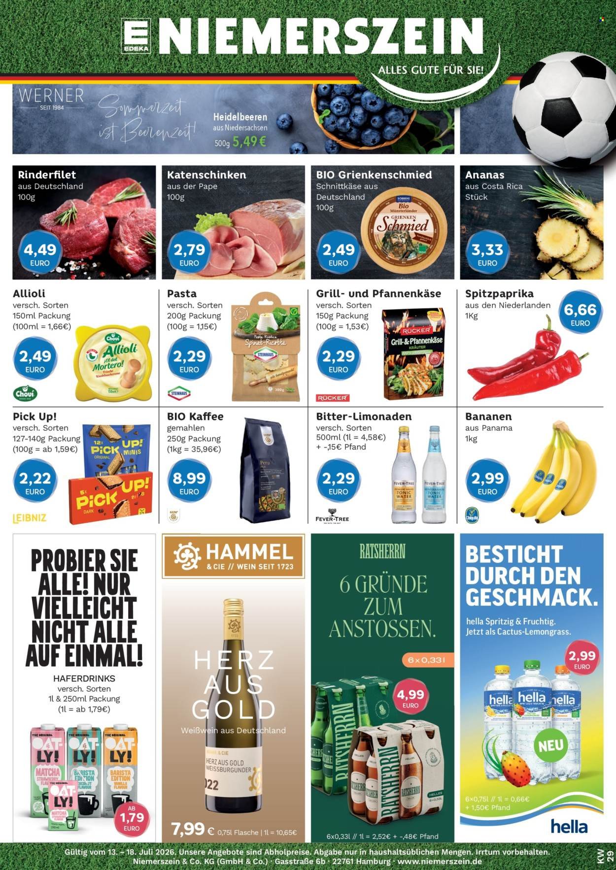 EDEKA Prospekt - Ab Montag 13.07.2026