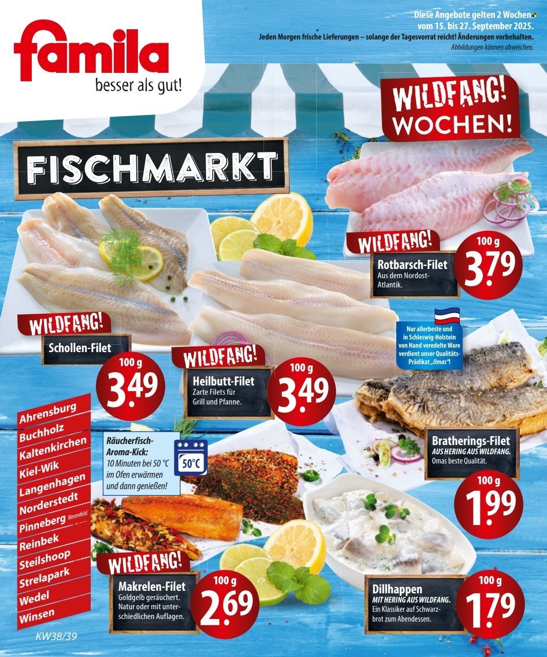FAMILA Prospekt - Ab Montag 15.09.2025 (2025-09-15 - 2025-09-27) | 1