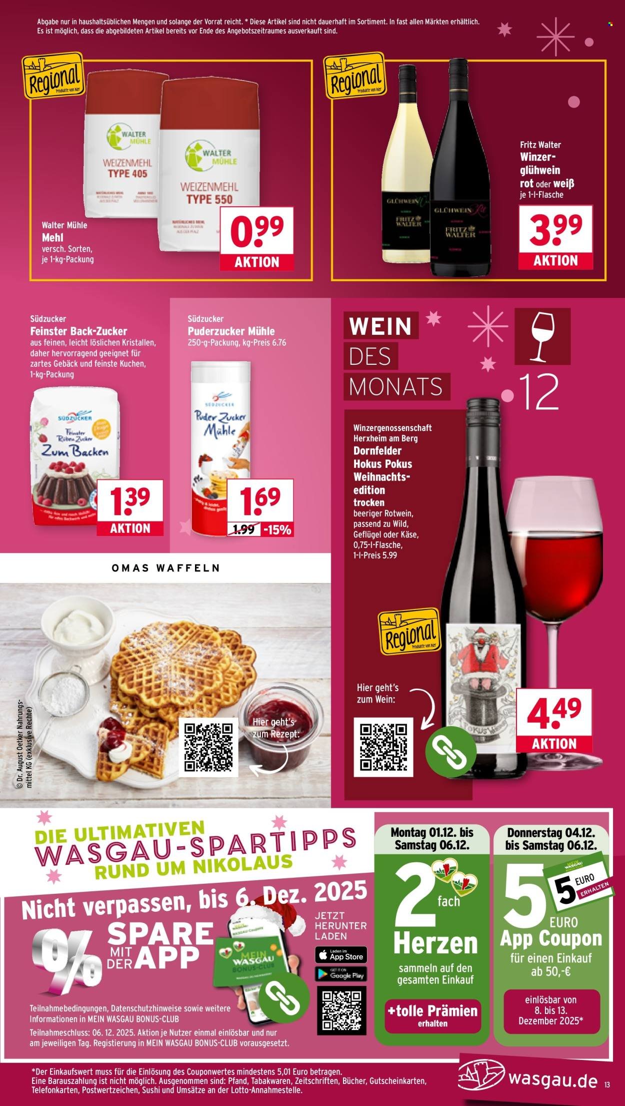 WASGAU Prospekt - Ab Montag 1.12.2025 (2025-12-01 - 2025-12-06)