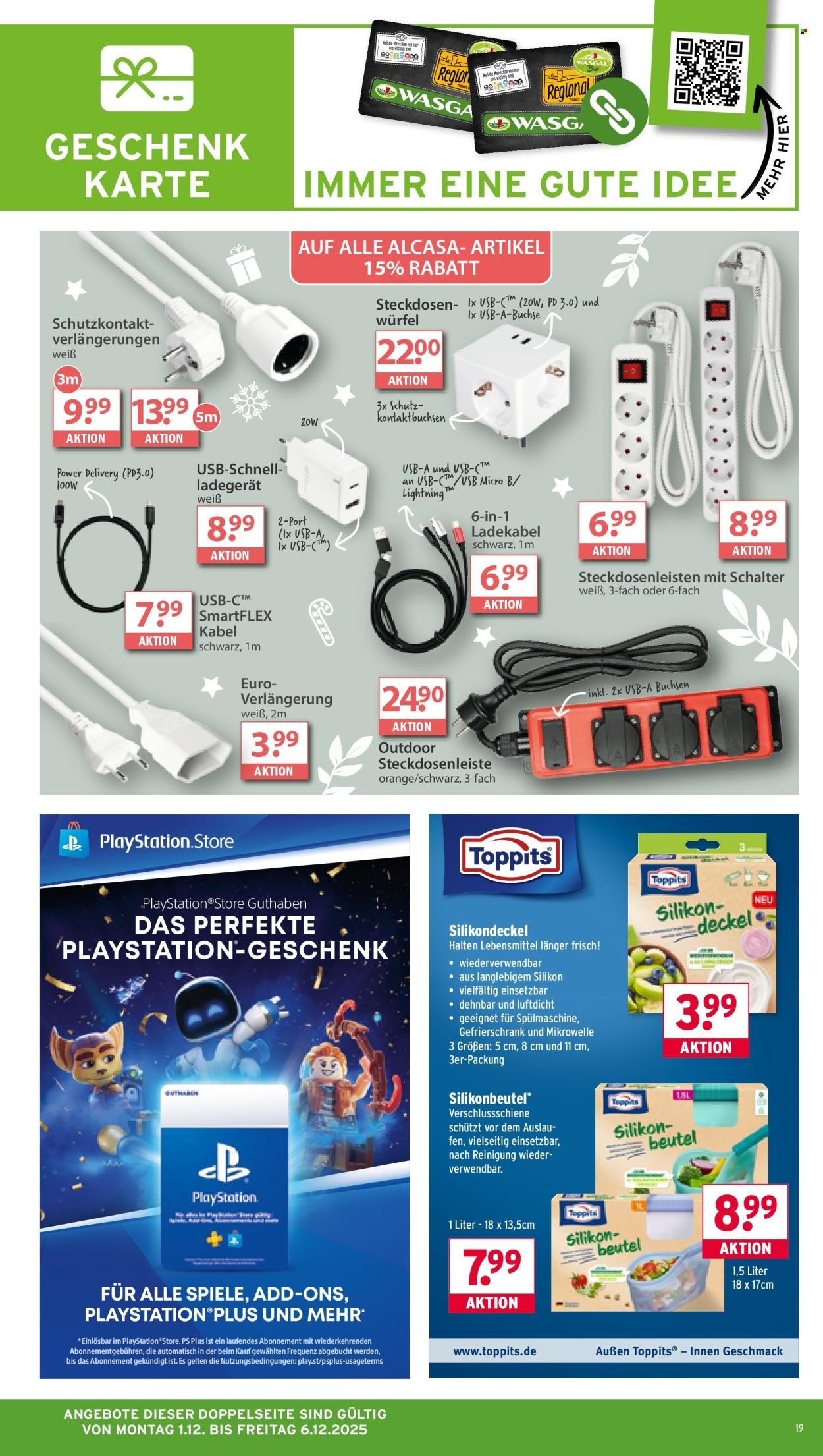 WASGAU Prospekt - Ab Montag 1.12.2025 (2025-12-01 - 2025-12-06)