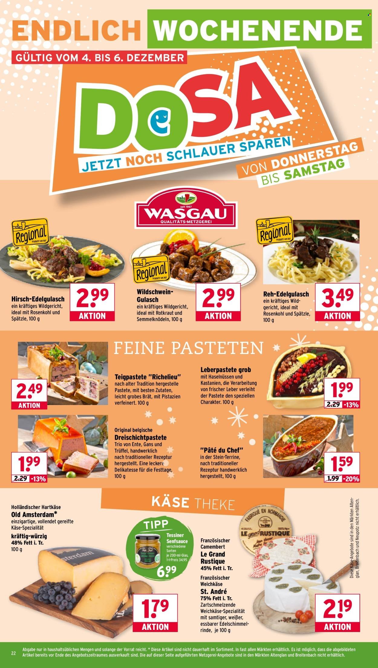 WASGAU Prospekt - Ab Montag 1.12.2025 (2025-12-01 - 2025-12-06)