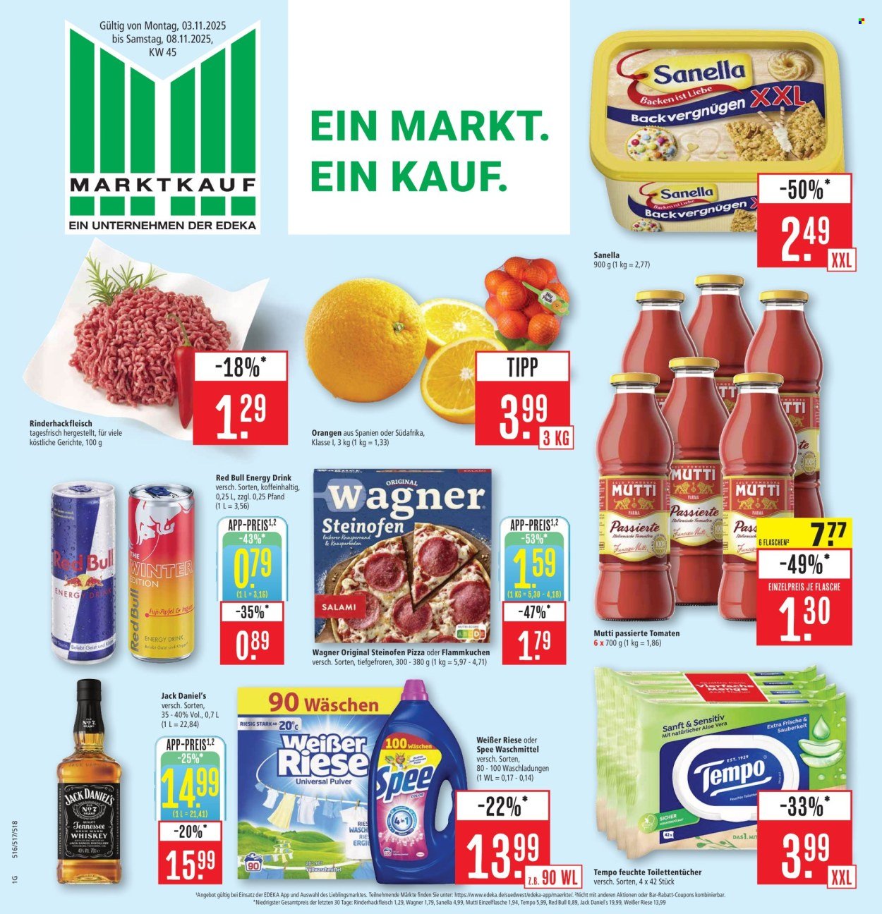 MARKTKAUF Prospekt - Ab Montag 3.11.2025