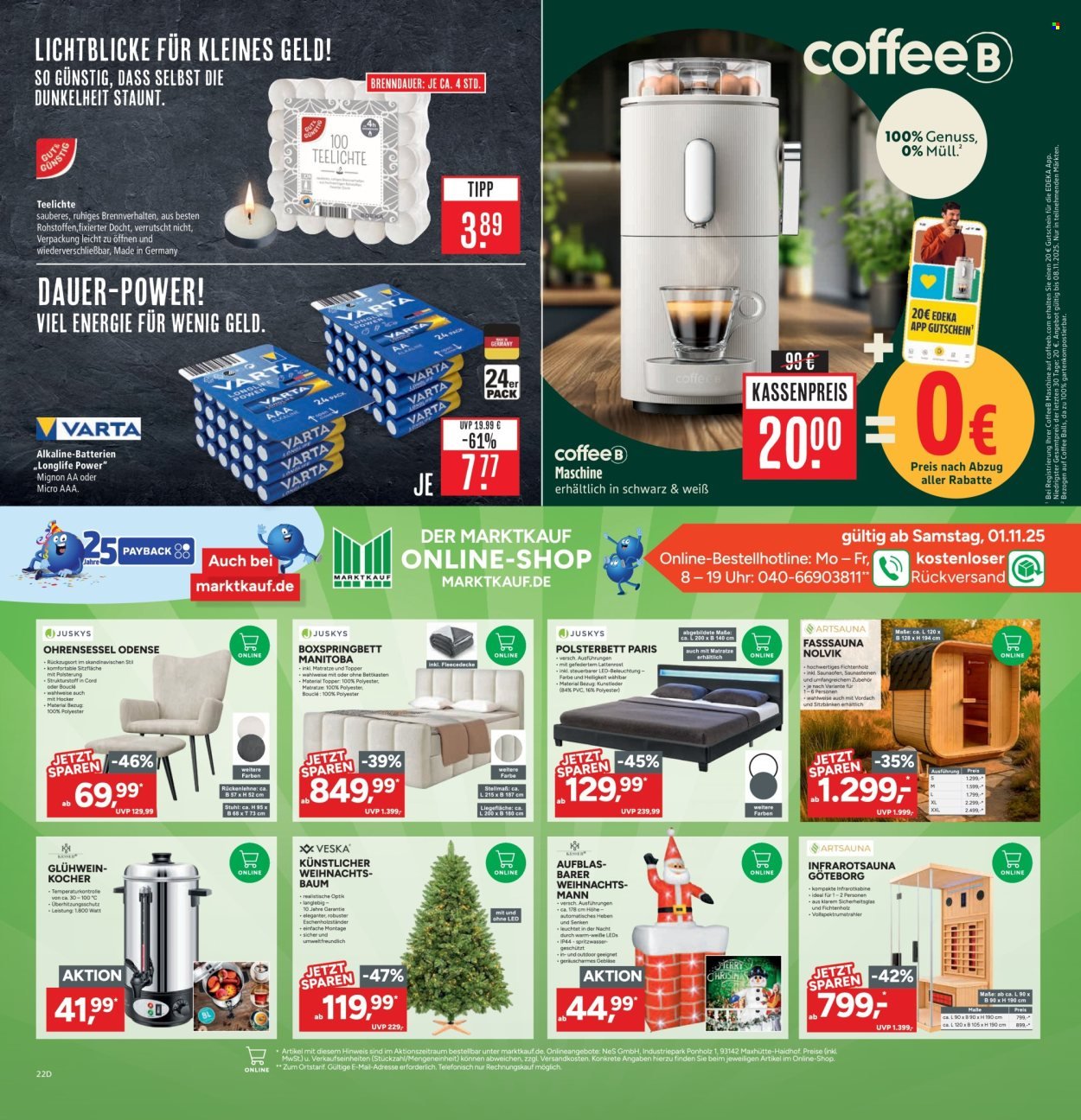 MARKTKAUF Prospekt - Ab Montag 3.11.2025