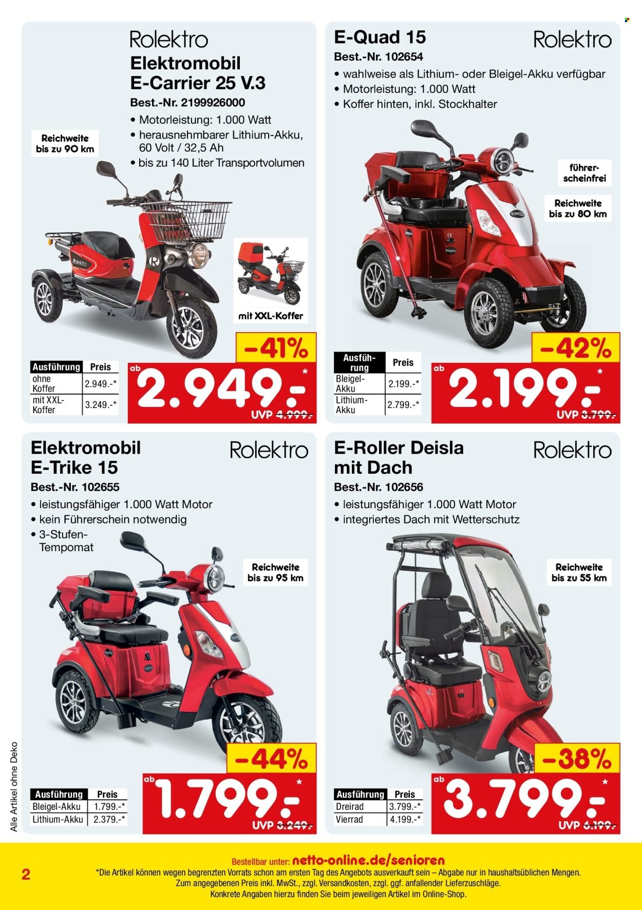 NETTO MARKEN-DISCOUNT Prospekt - Online-Sonderangebote Herbstdeals