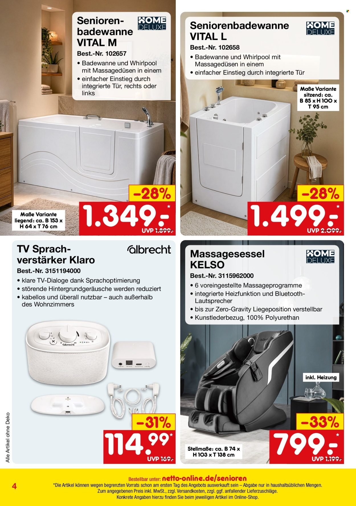 NETTO MARKEN-DISCOUNT Prospekt - Online-Sonderangebote Herbstdeals
