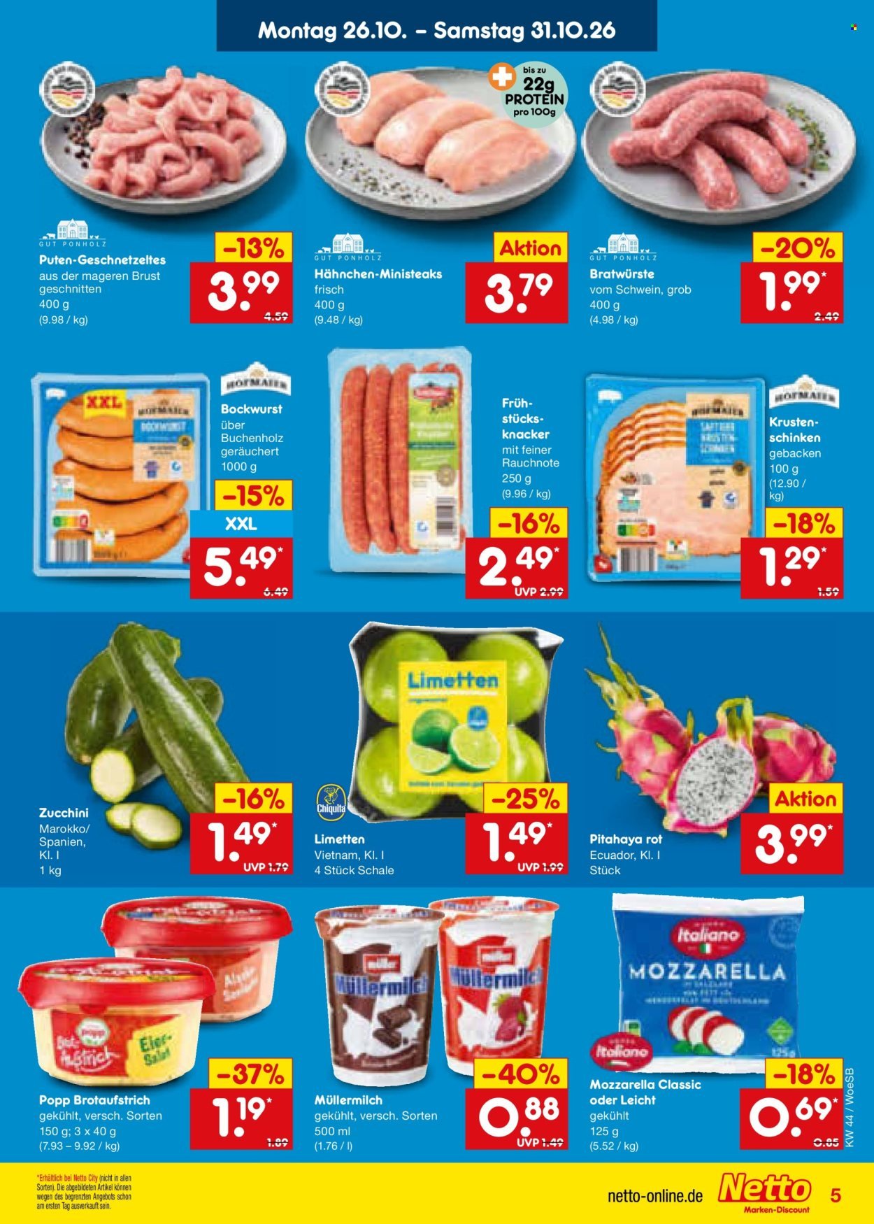 NETTO MARKEN-DISCOUNT Prospekt - Ab Montag 26.10.2026