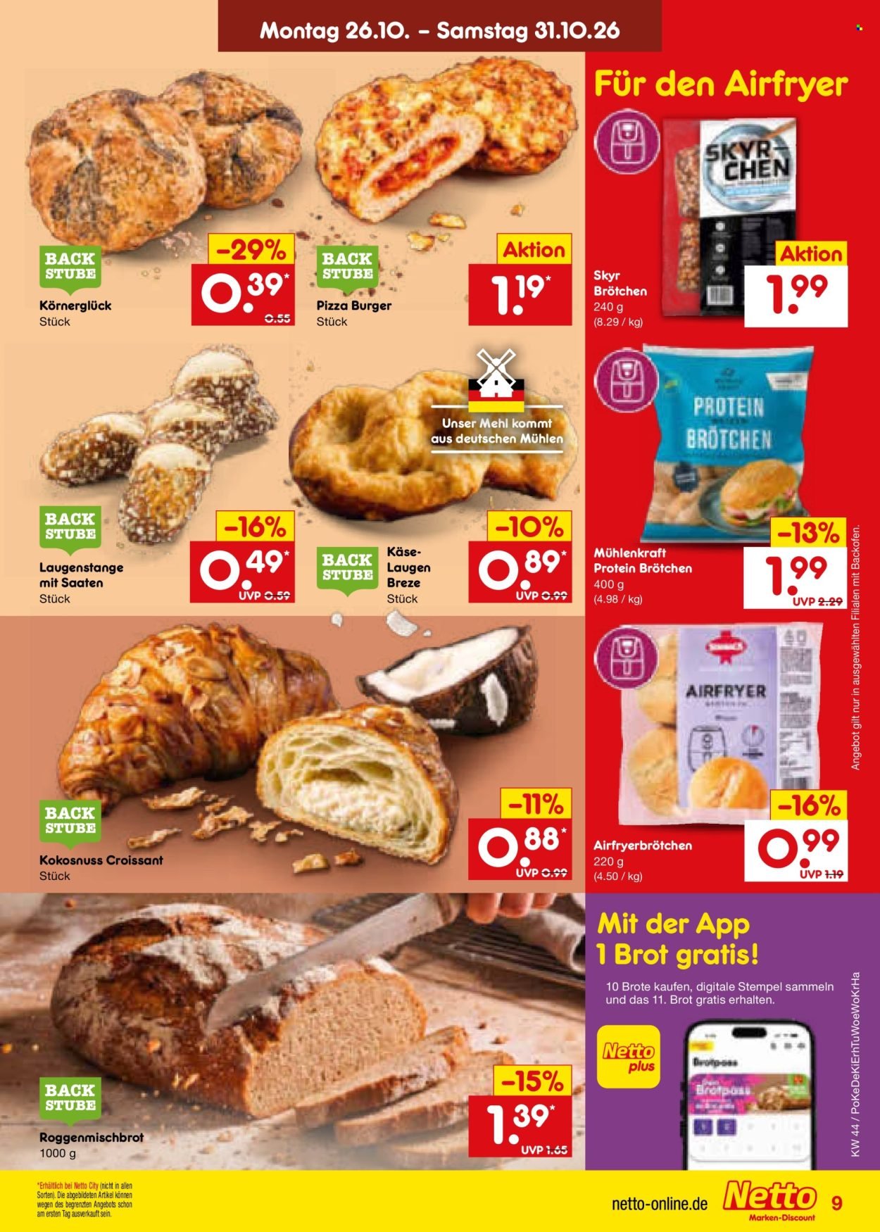 NETTO MARKEN-DISCOUNT Prospekt - Ab Montag 26.10.2026