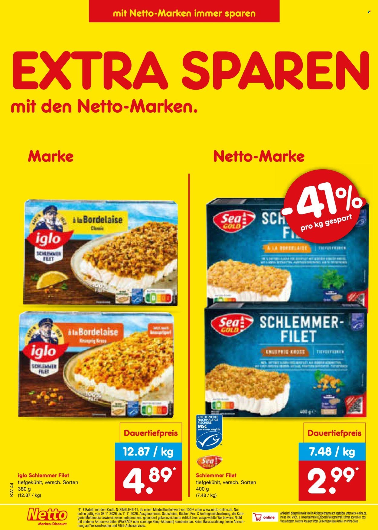 NETTO MARKEN-DISCOUNT Prospekt - Ab Montag 26.10.2026