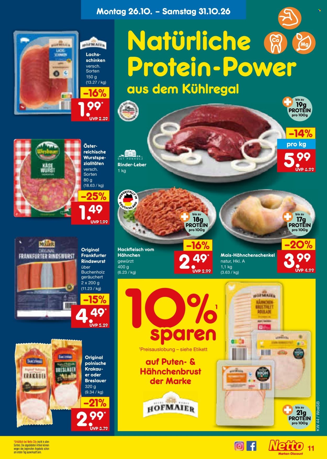 NETTO MARKEN-DISCOUNT Prospekt - Ab Montag 26.10.2026