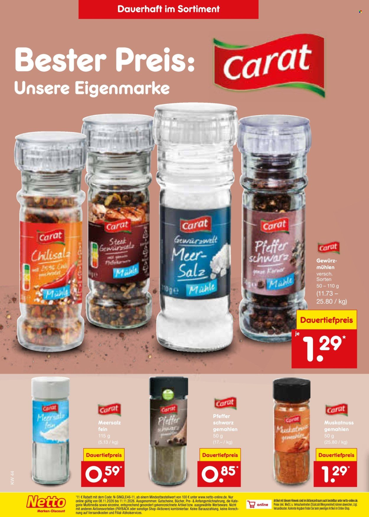NETTO MARKEN-DISCOUNT Prospekt - Ab Montag 26.10.2026