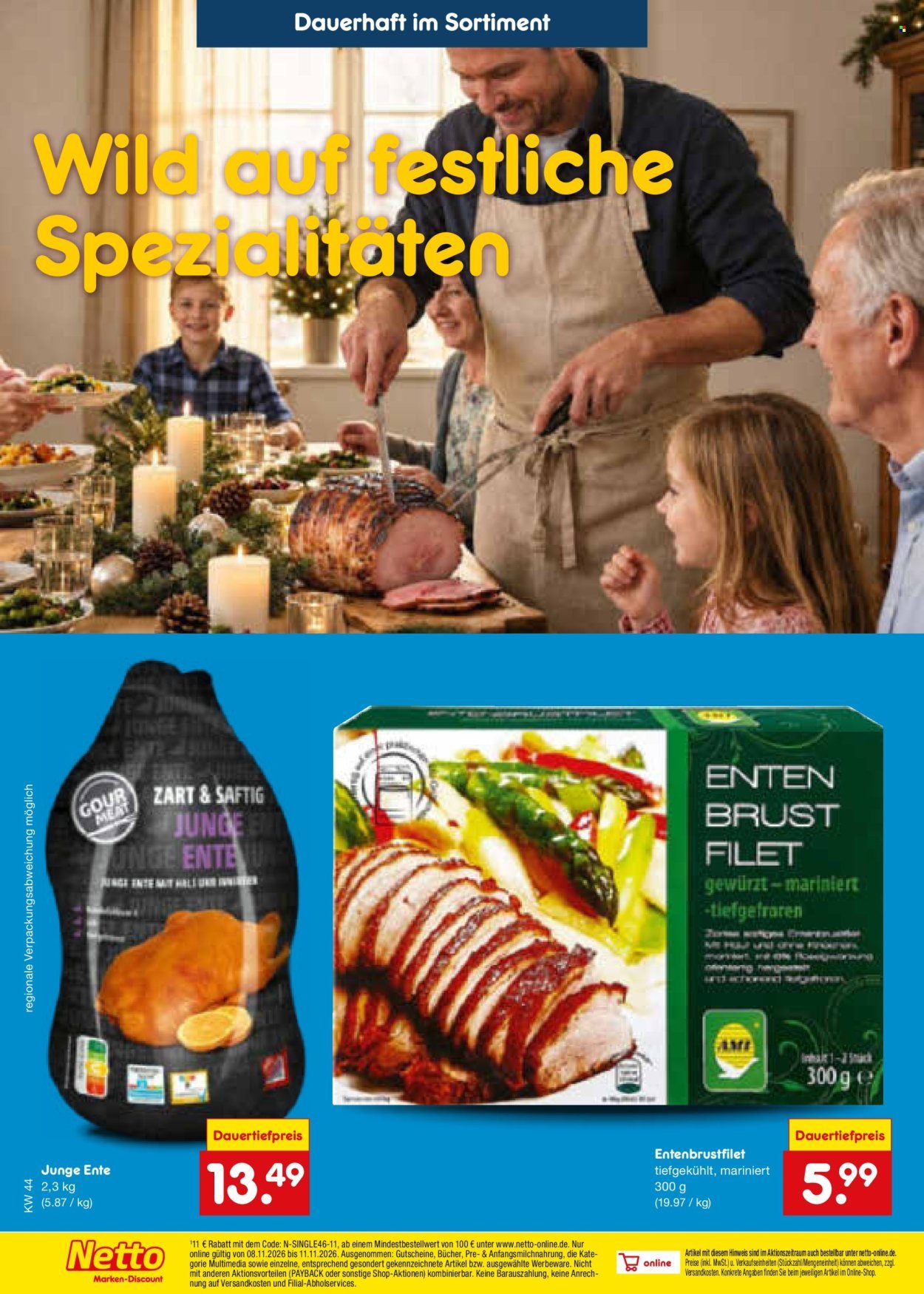 NETTO MARKEN-DISCOUNT Prospekt - Ab Montag 26.10.2026