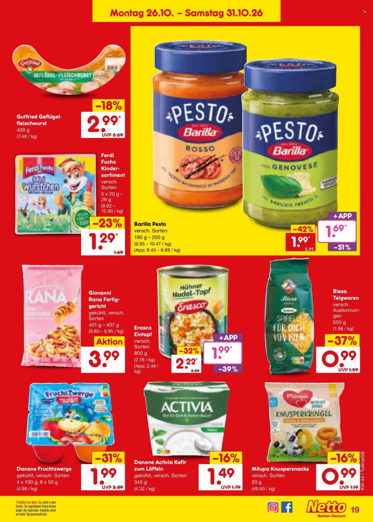 NETTO MARKEN-DISCOUNT Prospekt - Ab Montag 26.10.2026