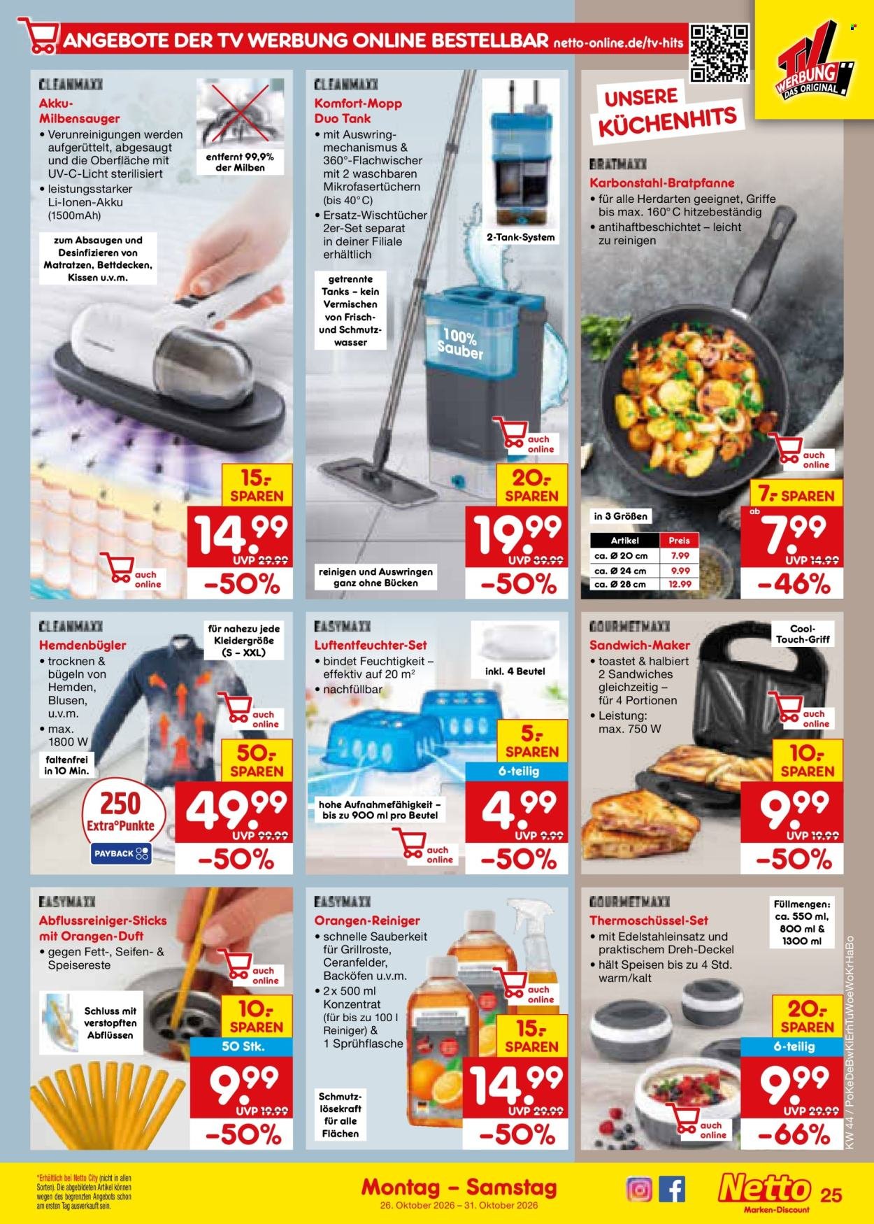NETTO MARKEN-DISCOUNT Prospekt - Ab Montag 26.10.2026