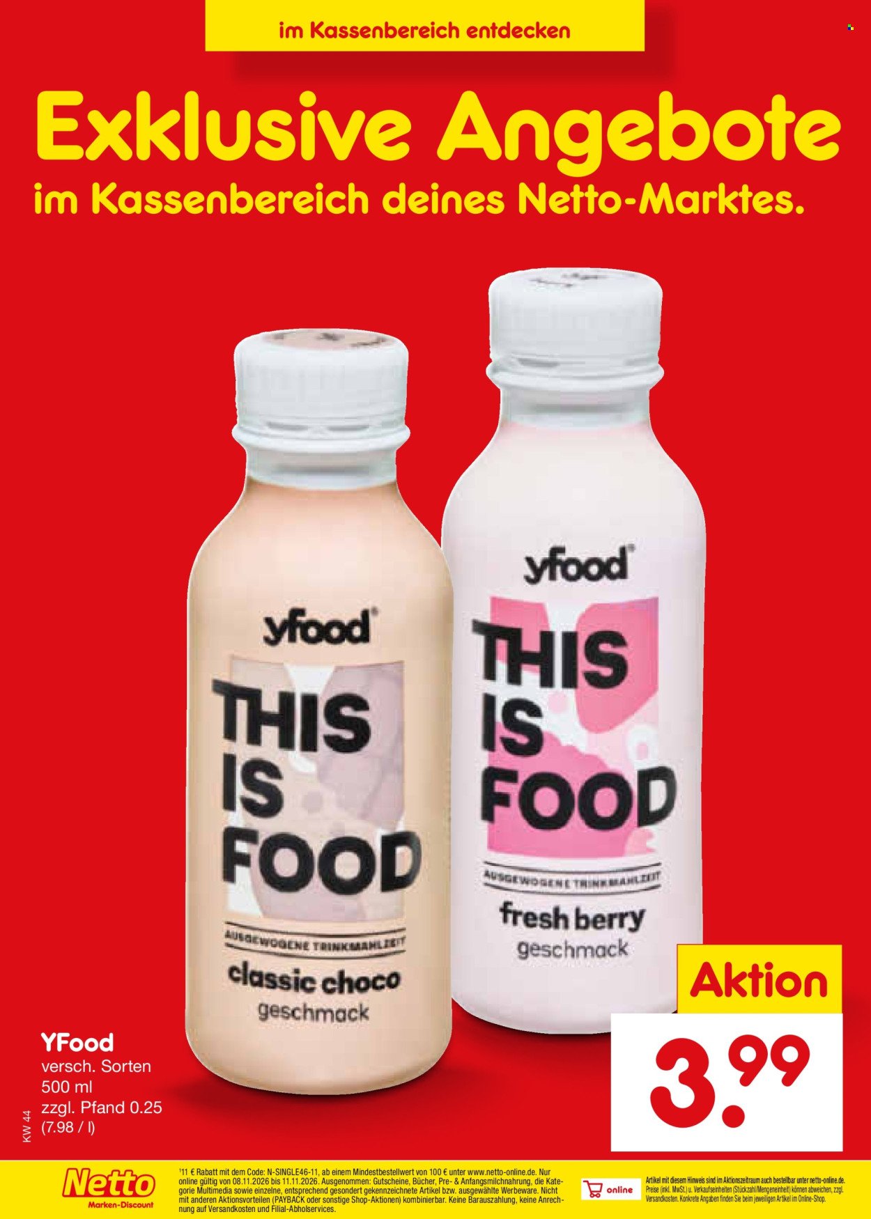 NETTO MARKEN-DISCOUNT Prospekt - Ab Montag 26.10.2026