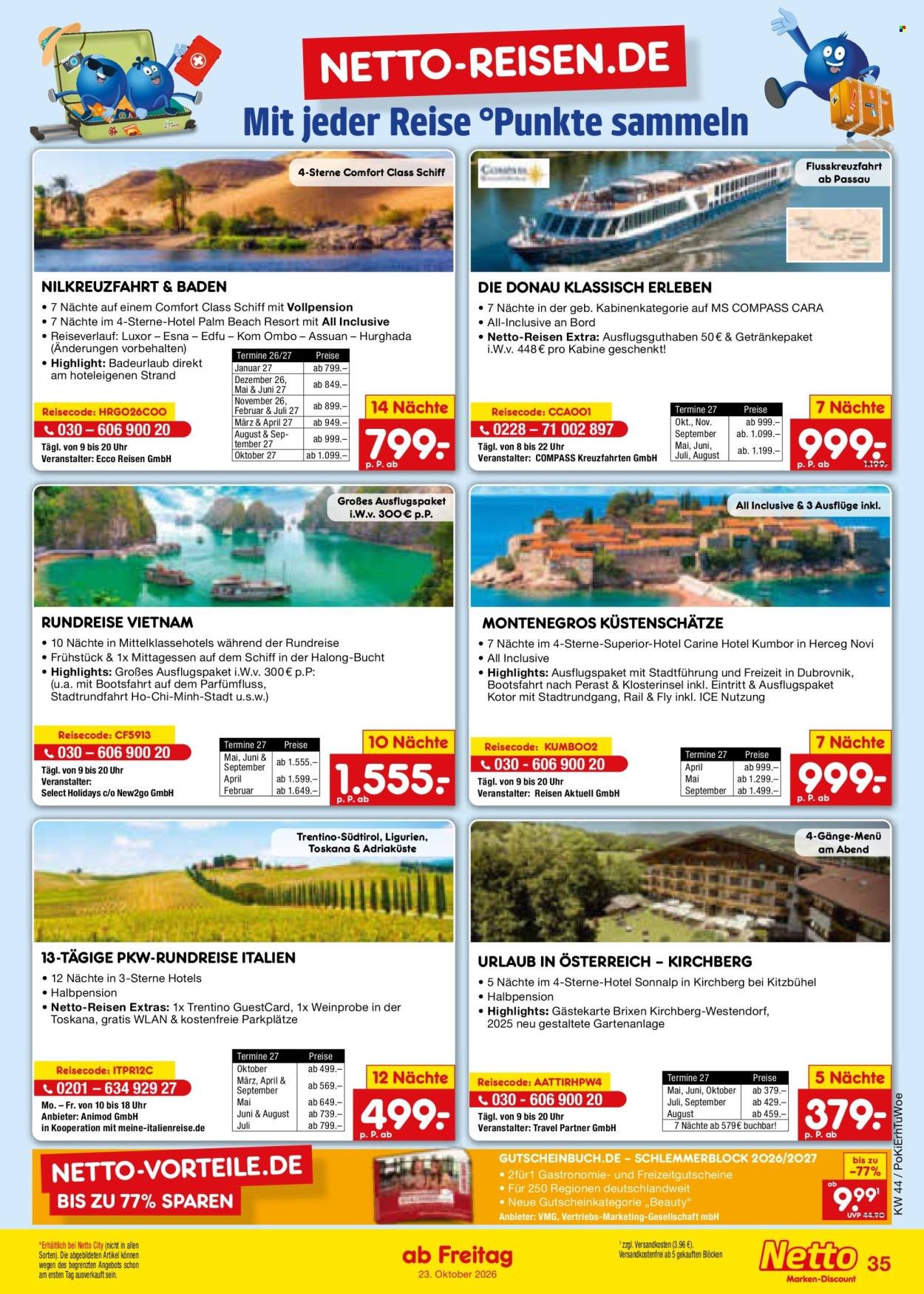NETTO MARKEN-DISCOUNT Prospekt - Ab Montag 26.10.2026