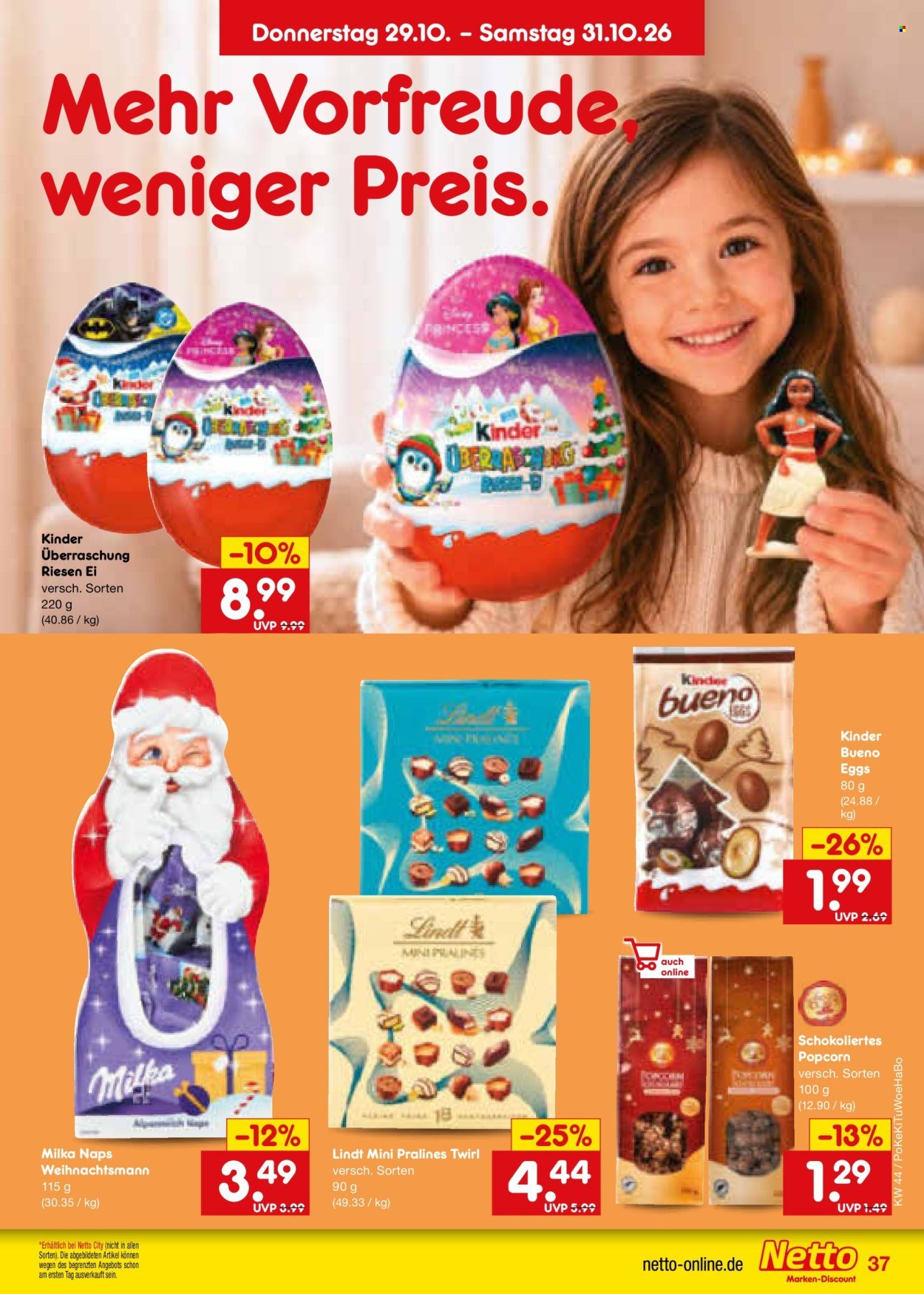 NETTO MARKEN-DISCOUNT Prospekt - Ab Montag 26.10.2026