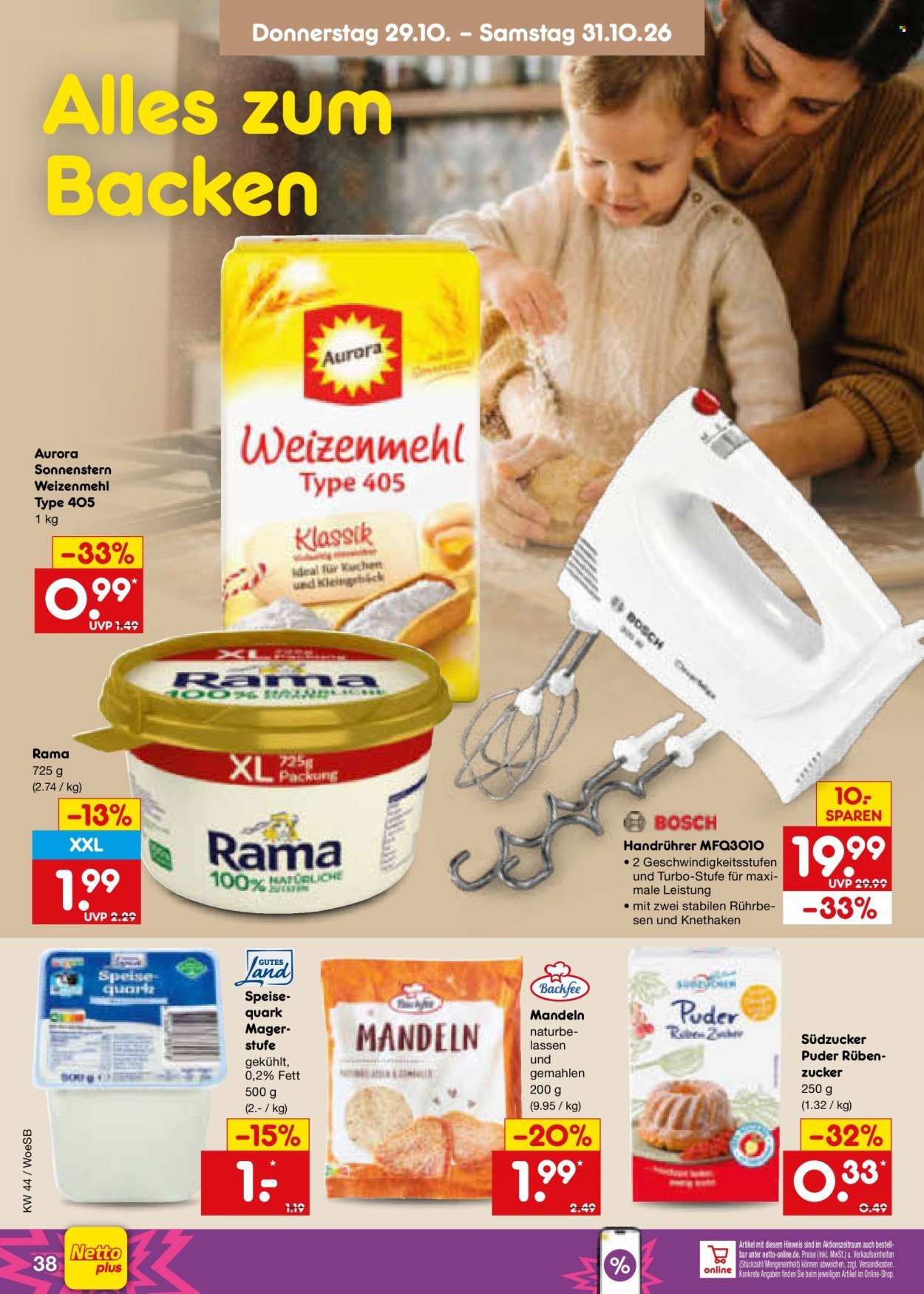 NETTO MARKEN-DISCOUNT Prospekt - Ab Montag 26.10.2026