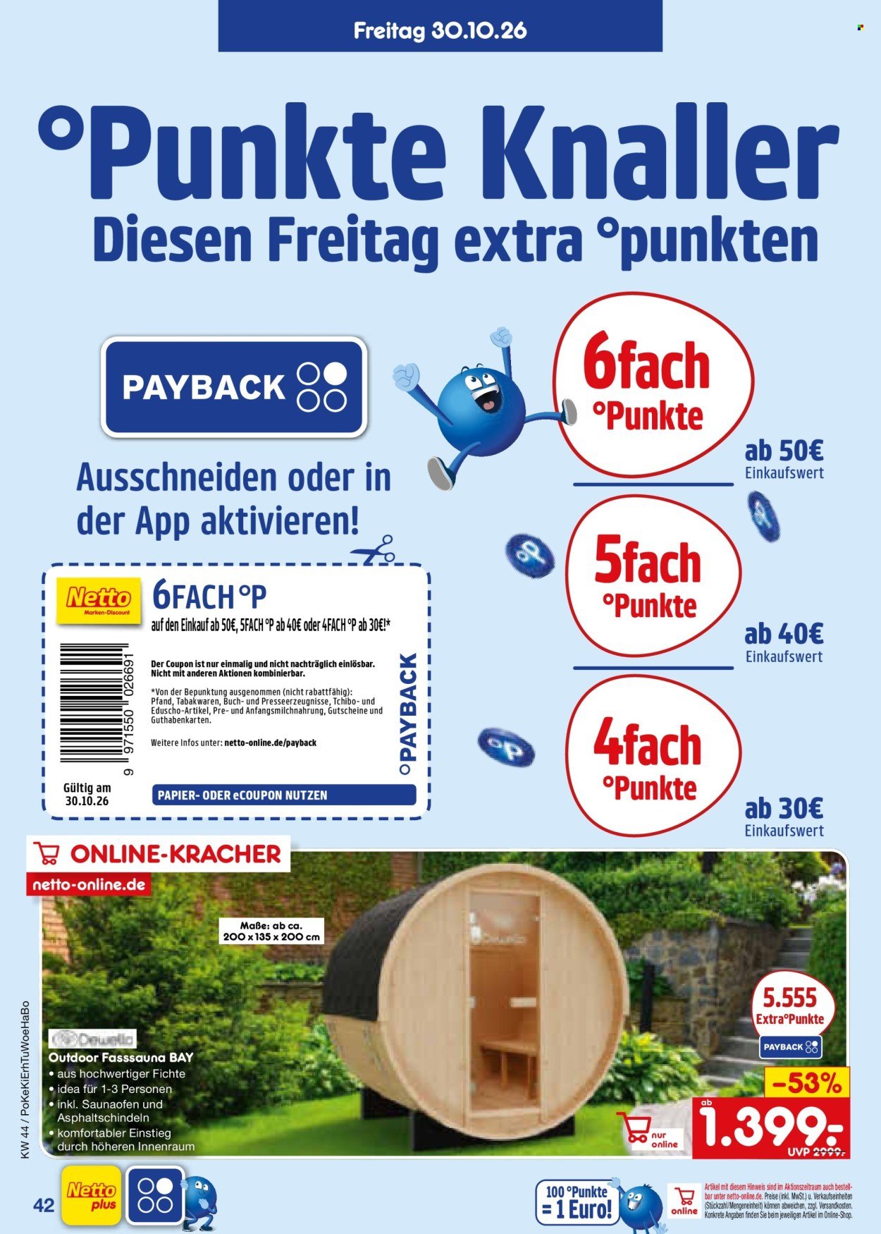 NETTO MARKEN-DISCOUNT Prospekt - Ab Montag 26.10.2026