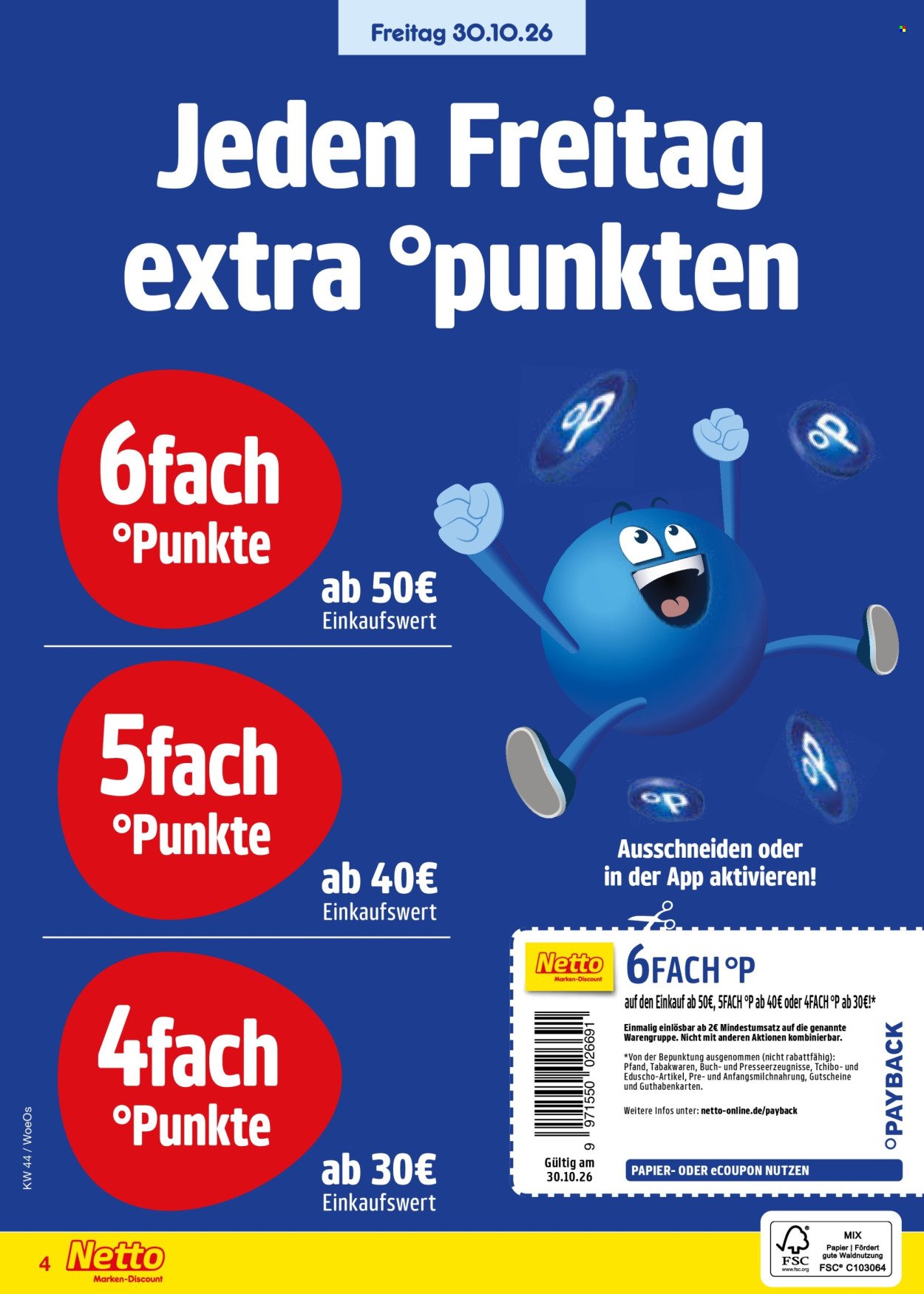 NETTO MARKEN-DISCOUNT Prospekt - Ab Montag 26.10.2026