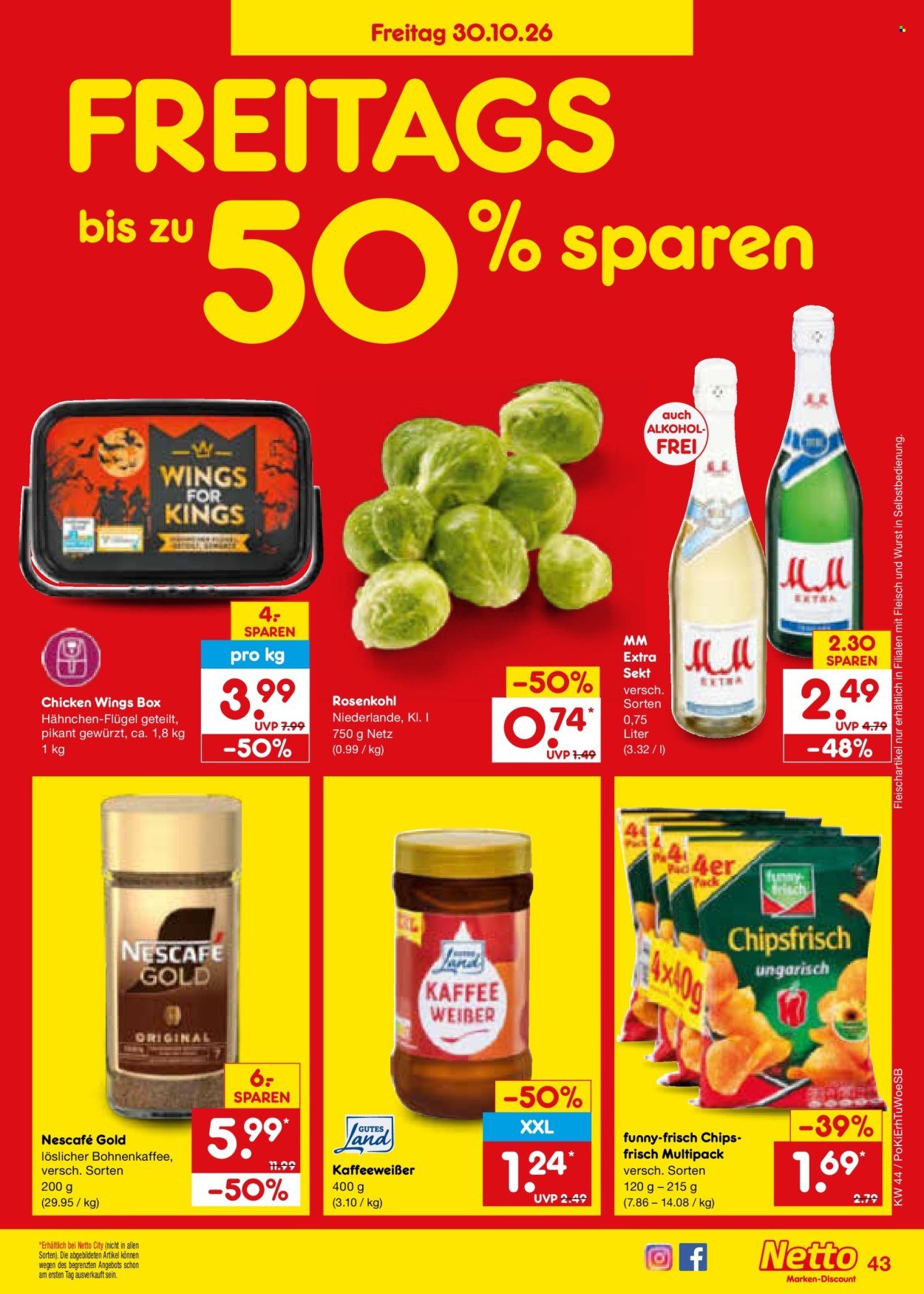 NETTO MARKEN-DISCOUNT Prospekt - Ab Montag 26.10.2026