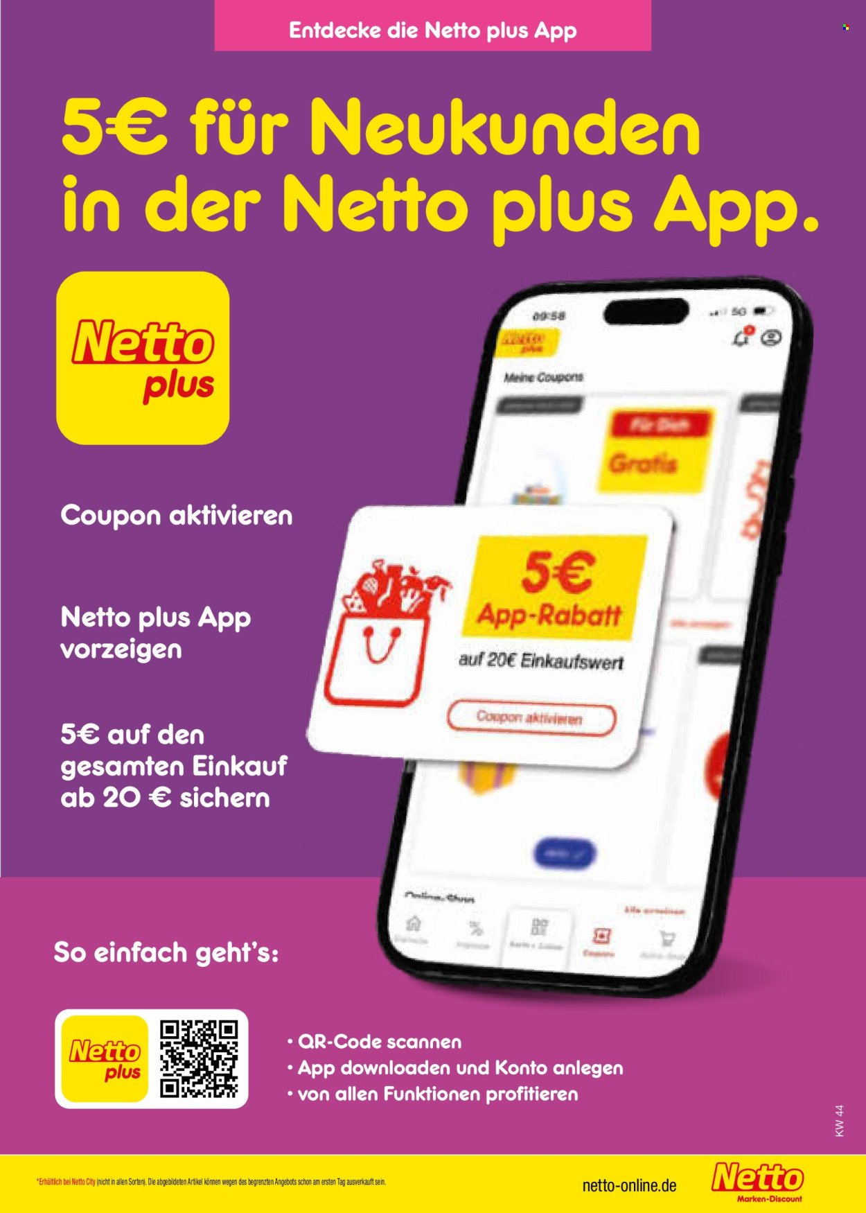 NETTO MARKEN-DISCOUNT Prospekt - Ab Montag 26.10.2026