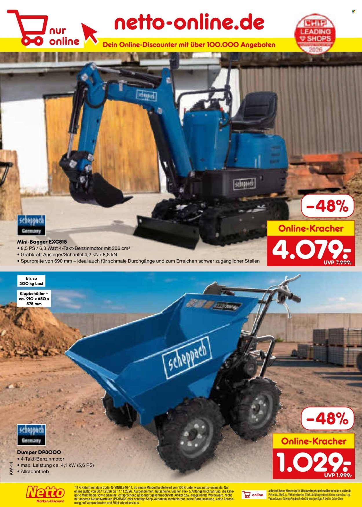 NETTO MARKEN-DISCOUNT Prospekt - Ab Montag 26.10.2026