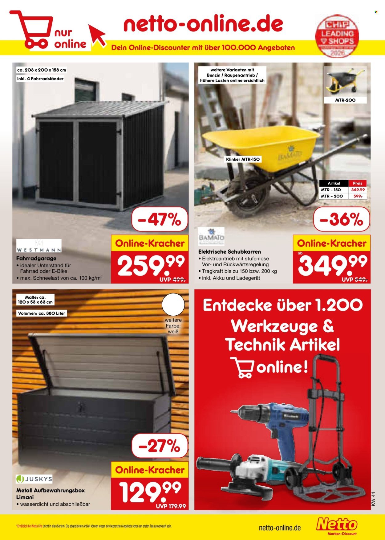 NETTO MARKEN-DISCOUNT Prospekt - Ab Montag 26.10.2026