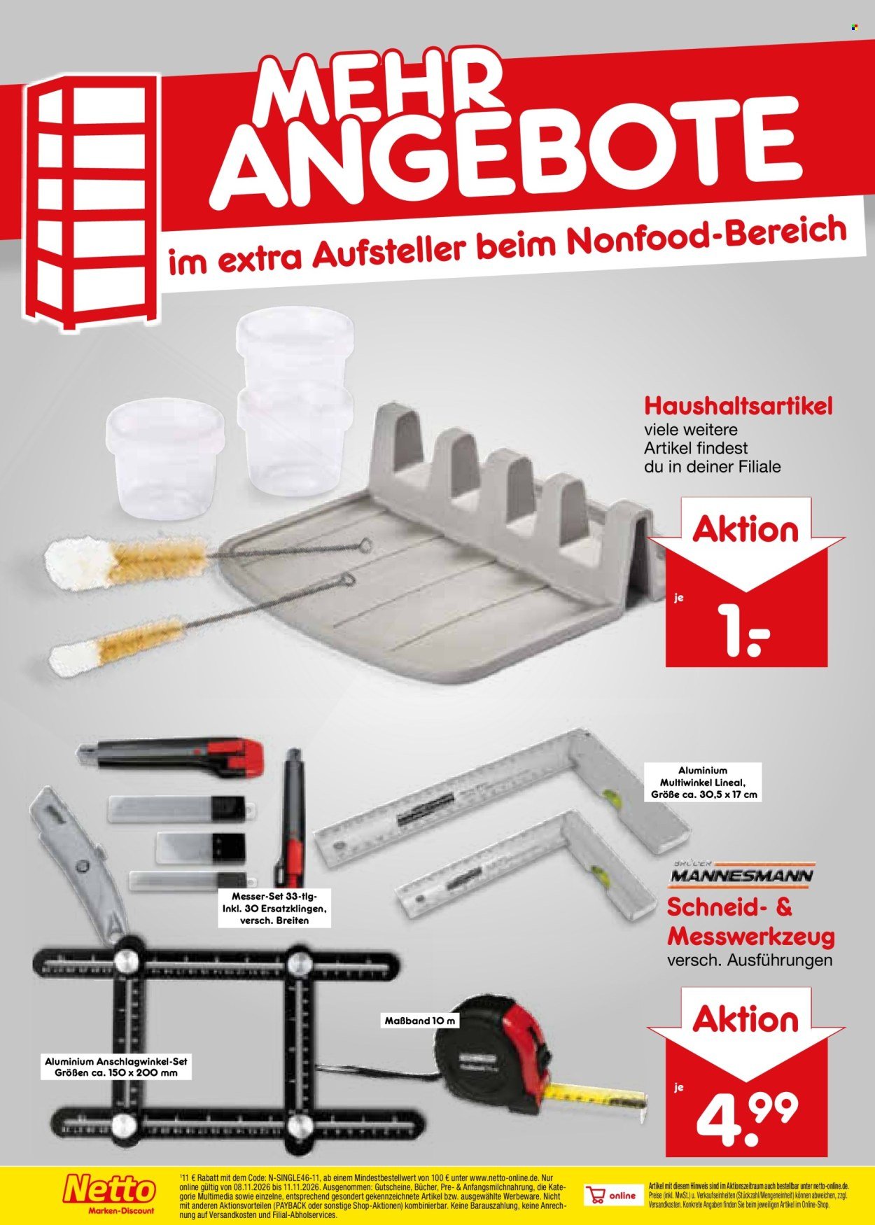 NETTO MARKEN-DISCOUNT Prospekt - Ab Montag 26.10.2026
