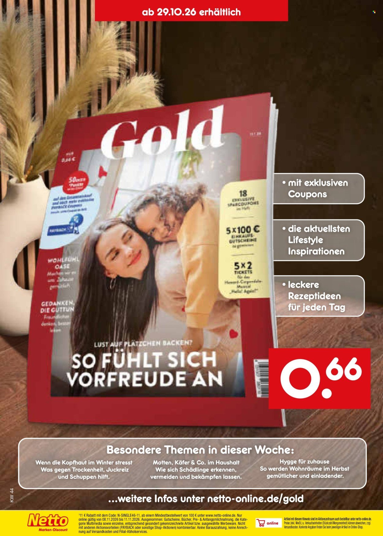 NETTO MARKEN-DISCOUNT Prospekt - Ab Montag 26.10.2026