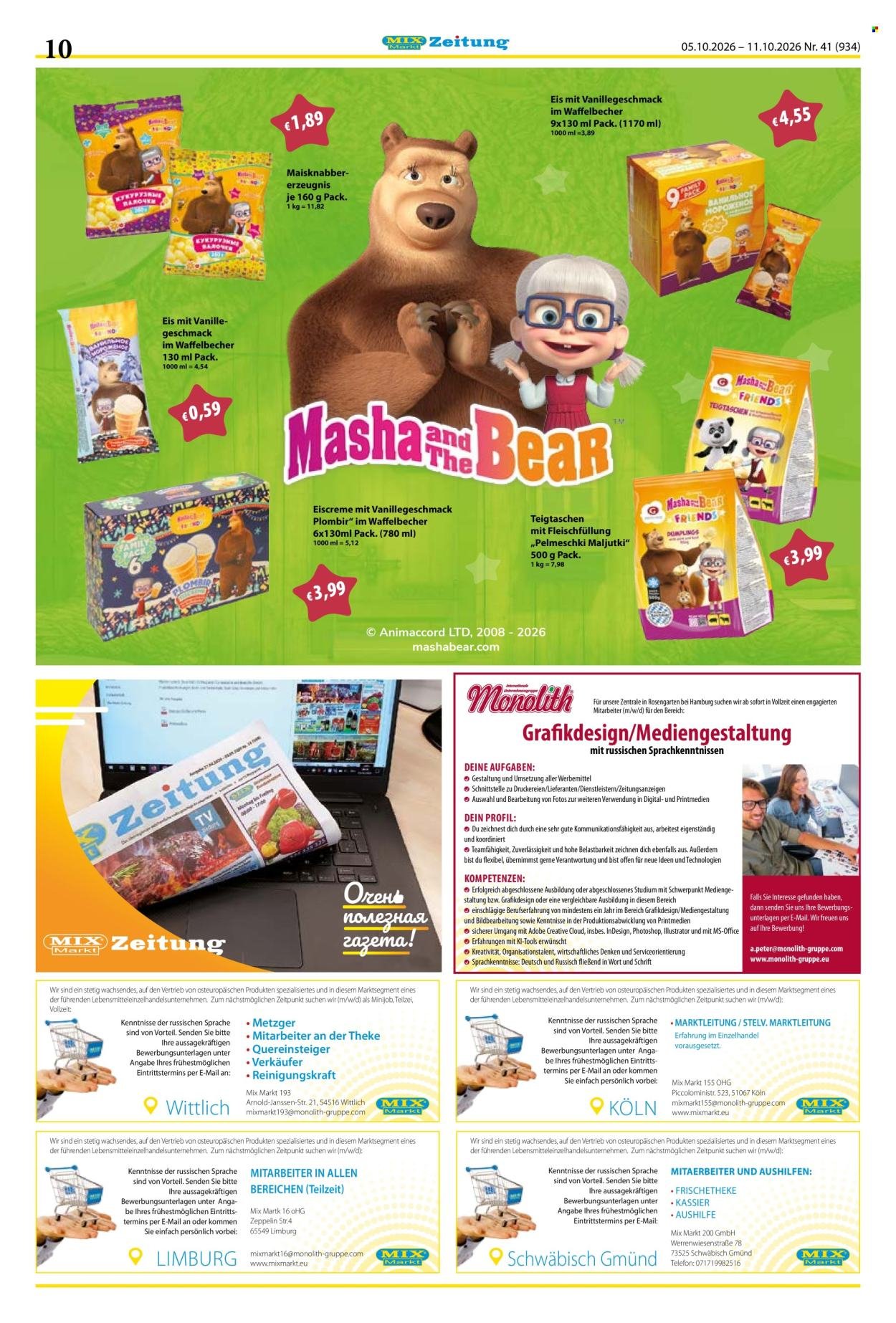 MIX MARKT Prospekt - Zeitung