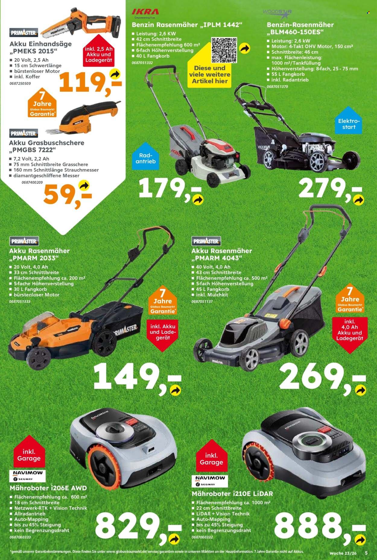 GLOBUS BAUMARKT Prospekt - Ab Montag 1.06.2026
