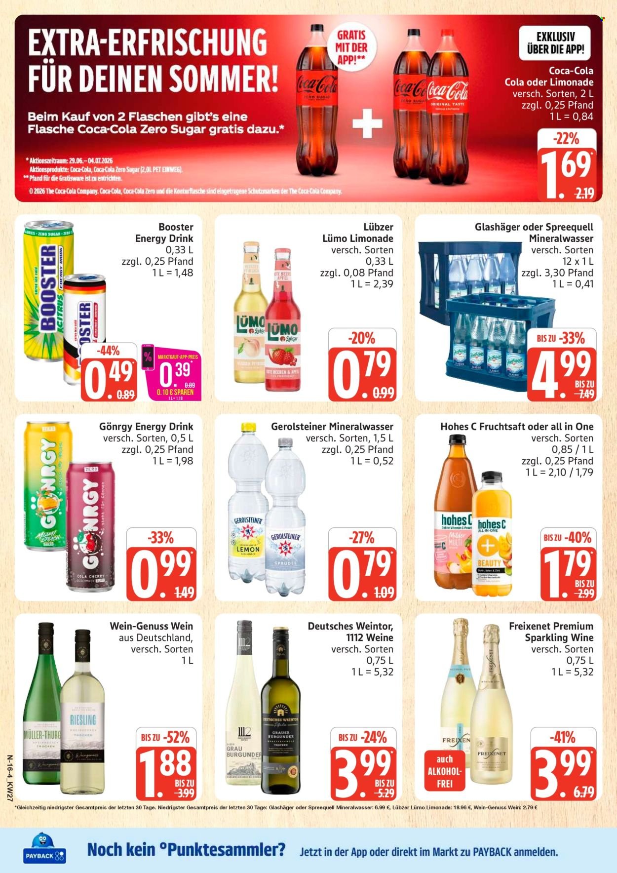 MARKTKAUF Prospekt - Ab Montag 29.06.2026