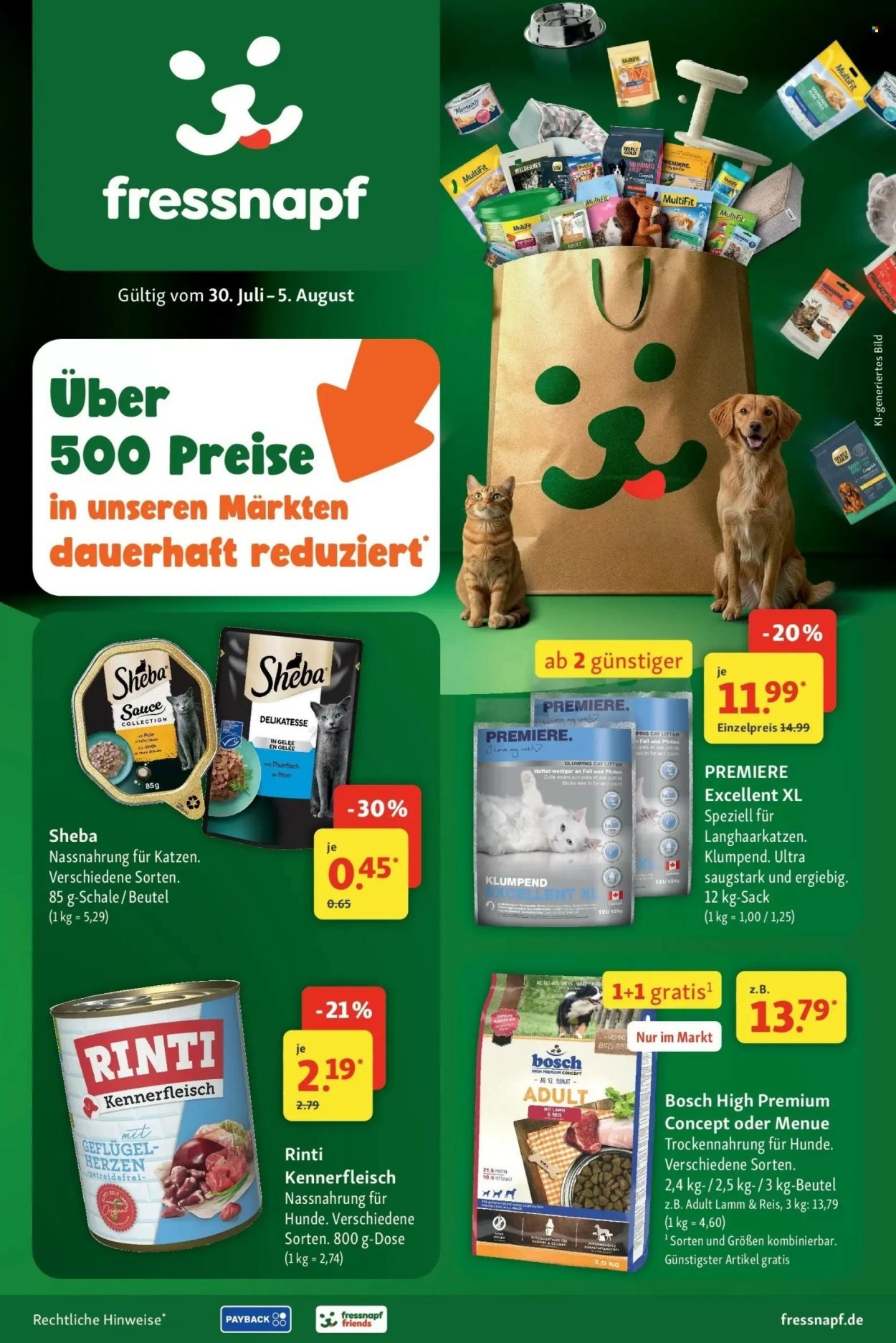 FRESSNAPF Prospekt - Ab Donnerstag 30.07.2026