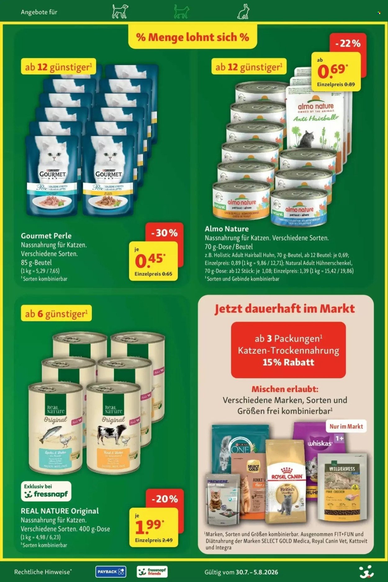 FRESSNAPF Prospekt - Ab Donnerstag 30.07.2026