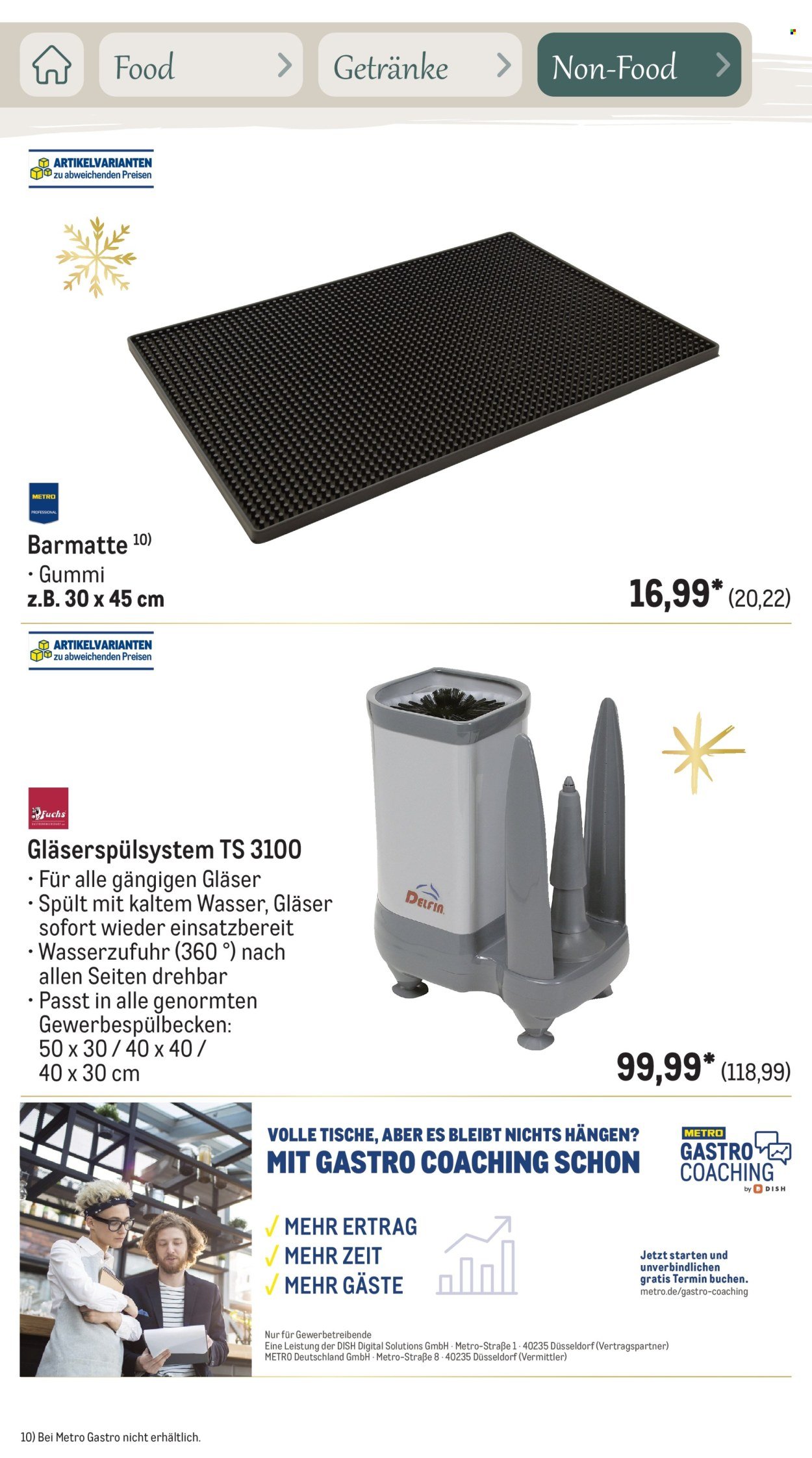 METRO Prospekt - Saisonkatalog Erfolgsrezept