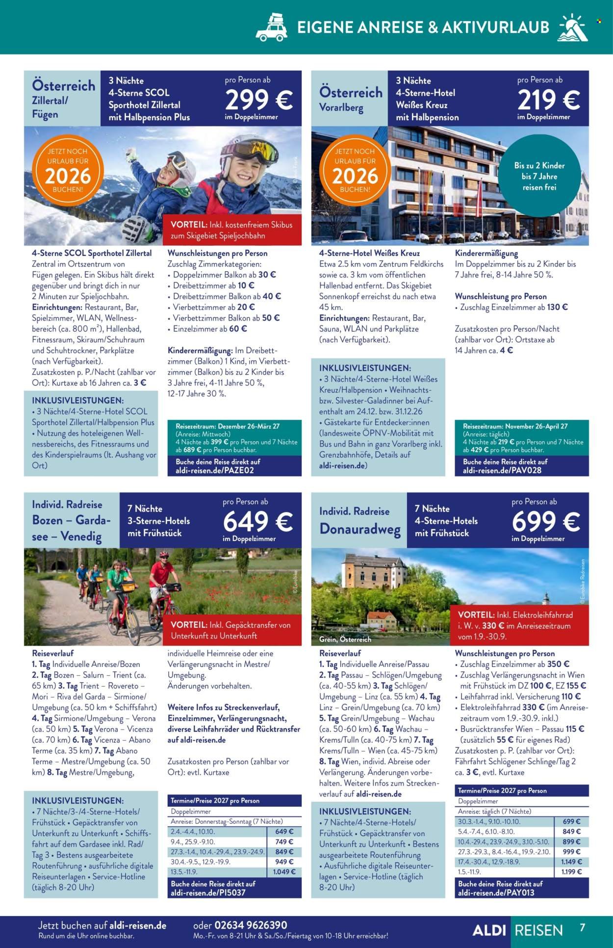ALDI SÜD Prospekt - Reise-Highlights