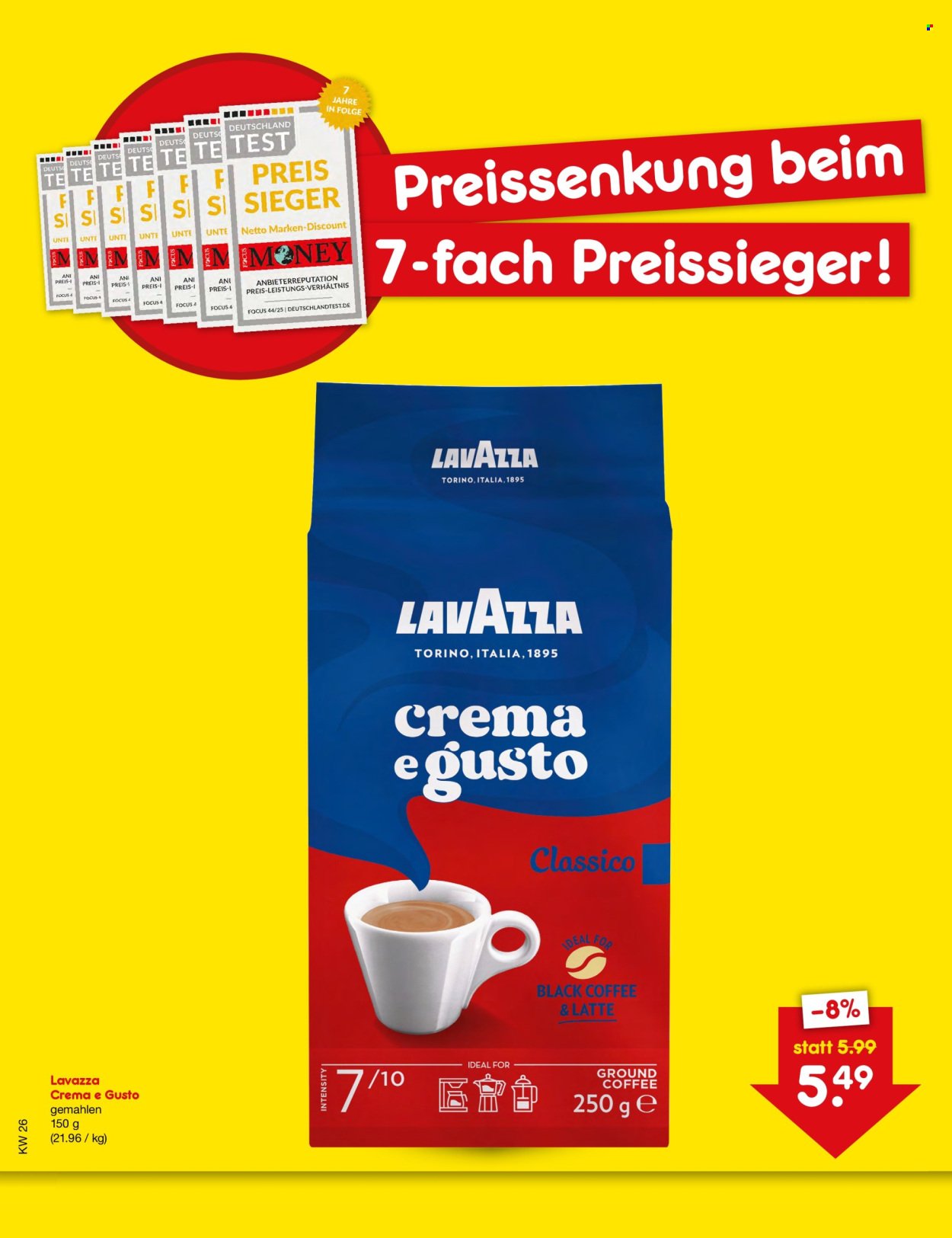 NETTO MARKEN-DISCOUNT Angebote - Preissenkung auf Dauer