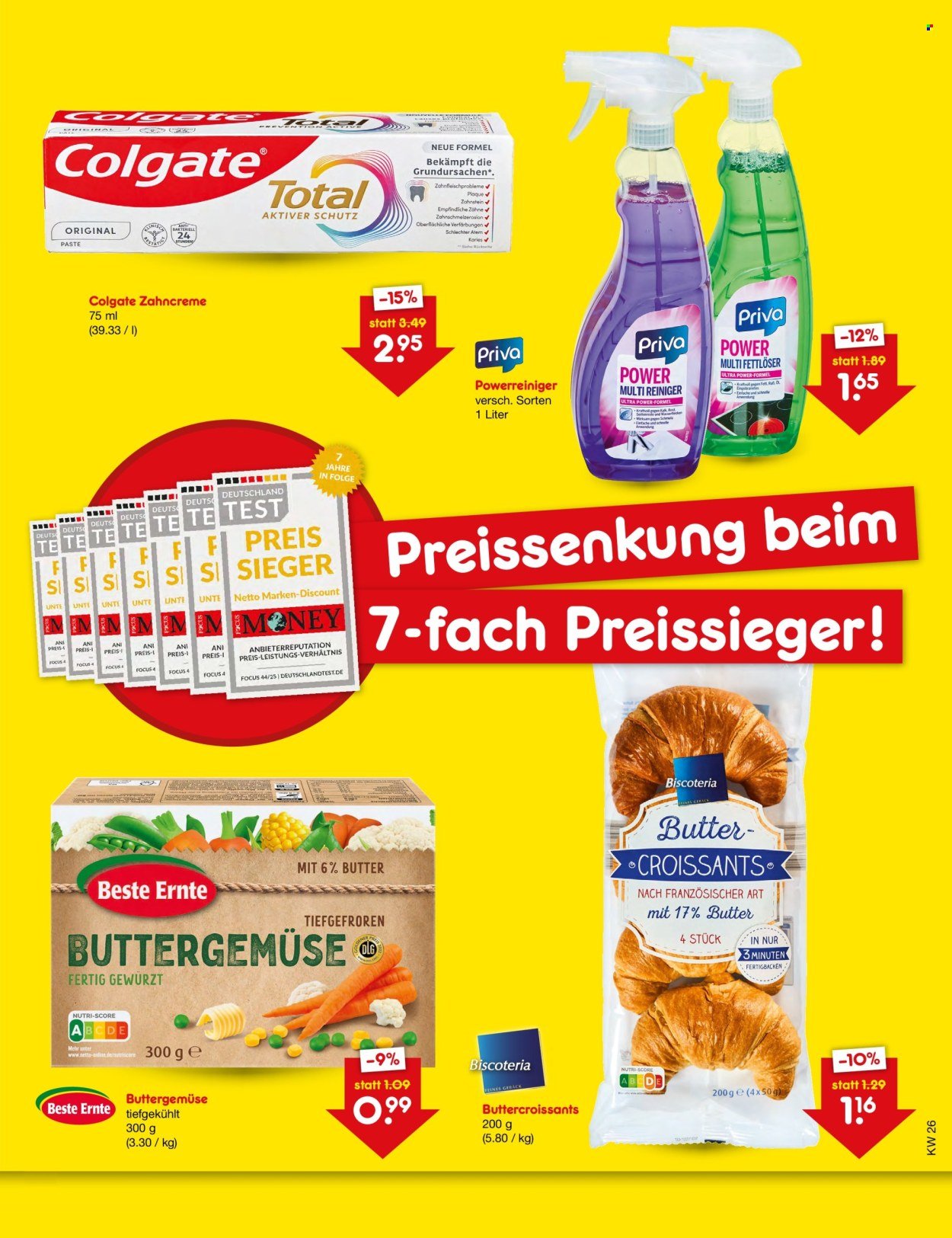 NETTO MARKEN-DISCOUNT Angebote - Preissenkung auf Dauer
