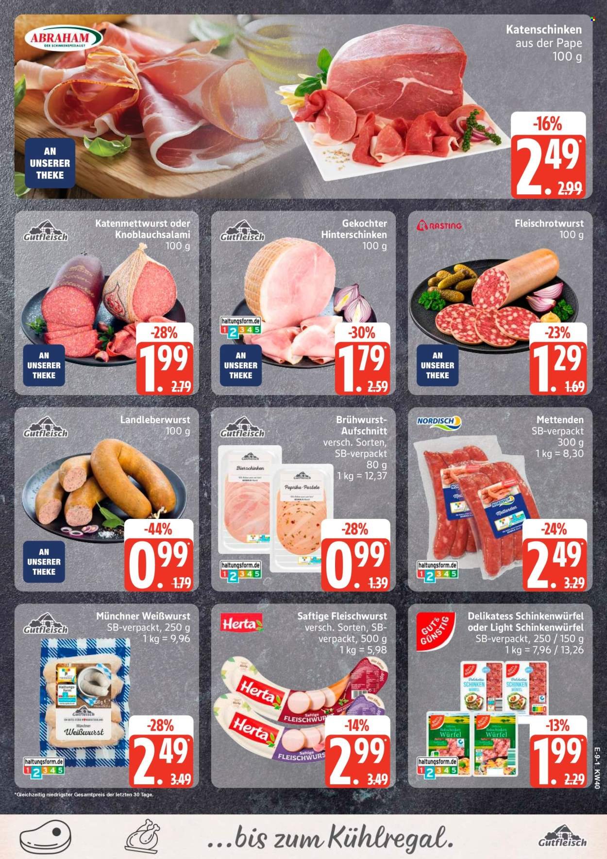 EDEKA Prospekt - Ab Montag 28.09.2026