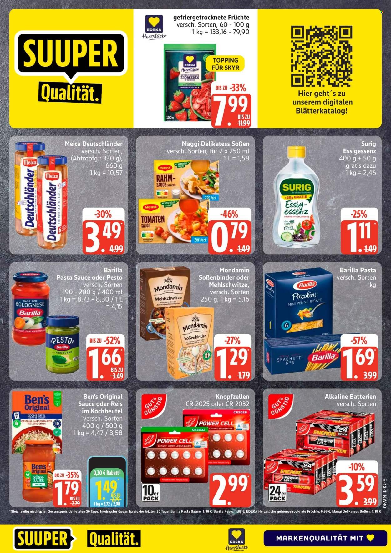 EDEKA Prospekt - Ab Montag 28.09.2026