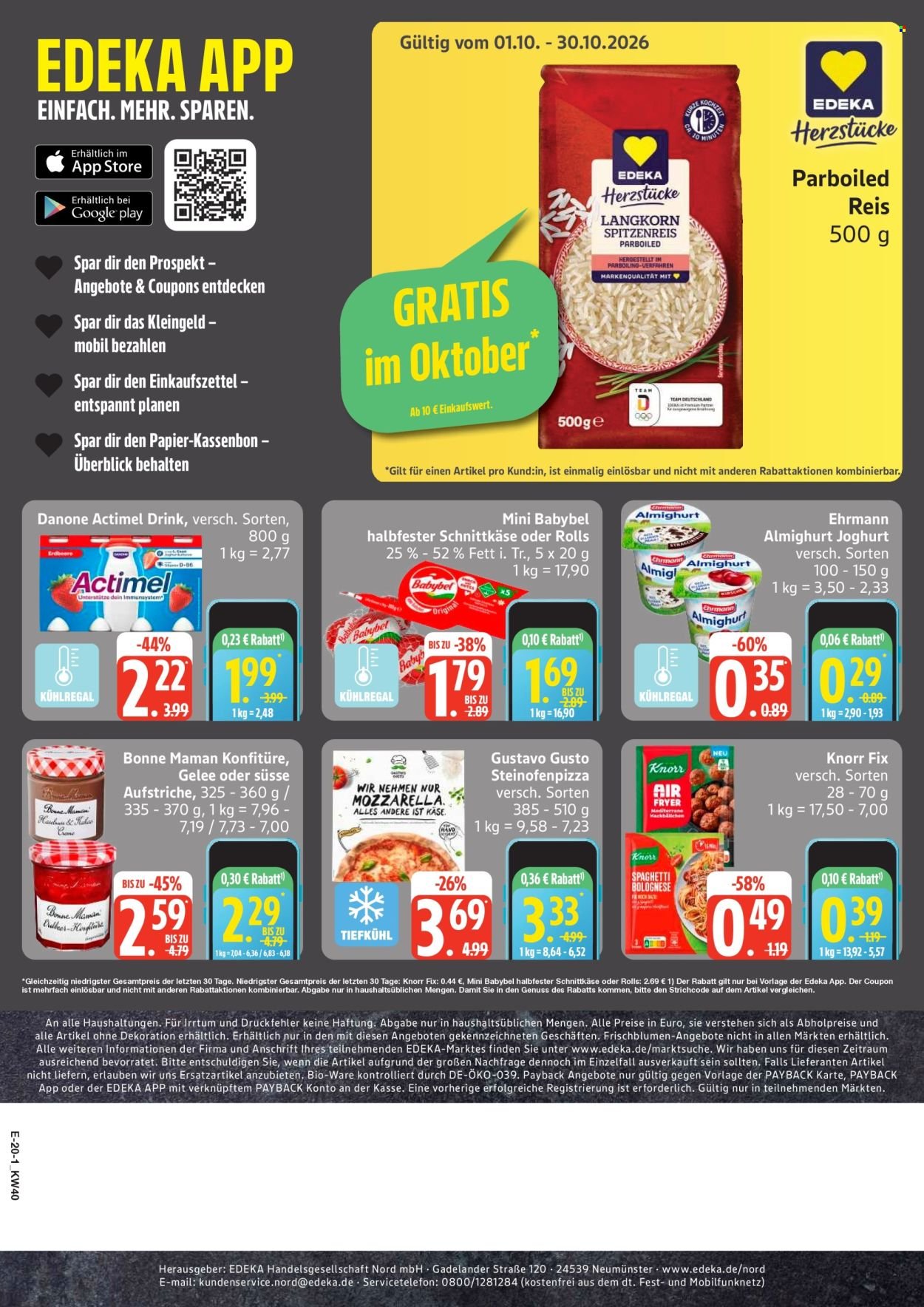 EDEKA Prospekt - Ab Montag 28.09.2026